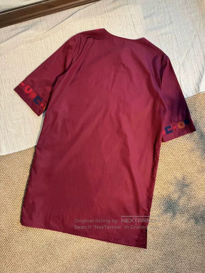 Hermes Hermes Round Neck Casual Loose Straight Skirt, Jujube Red Size XS / US 0-2 / IT 36-38 - 2 Thumbnail