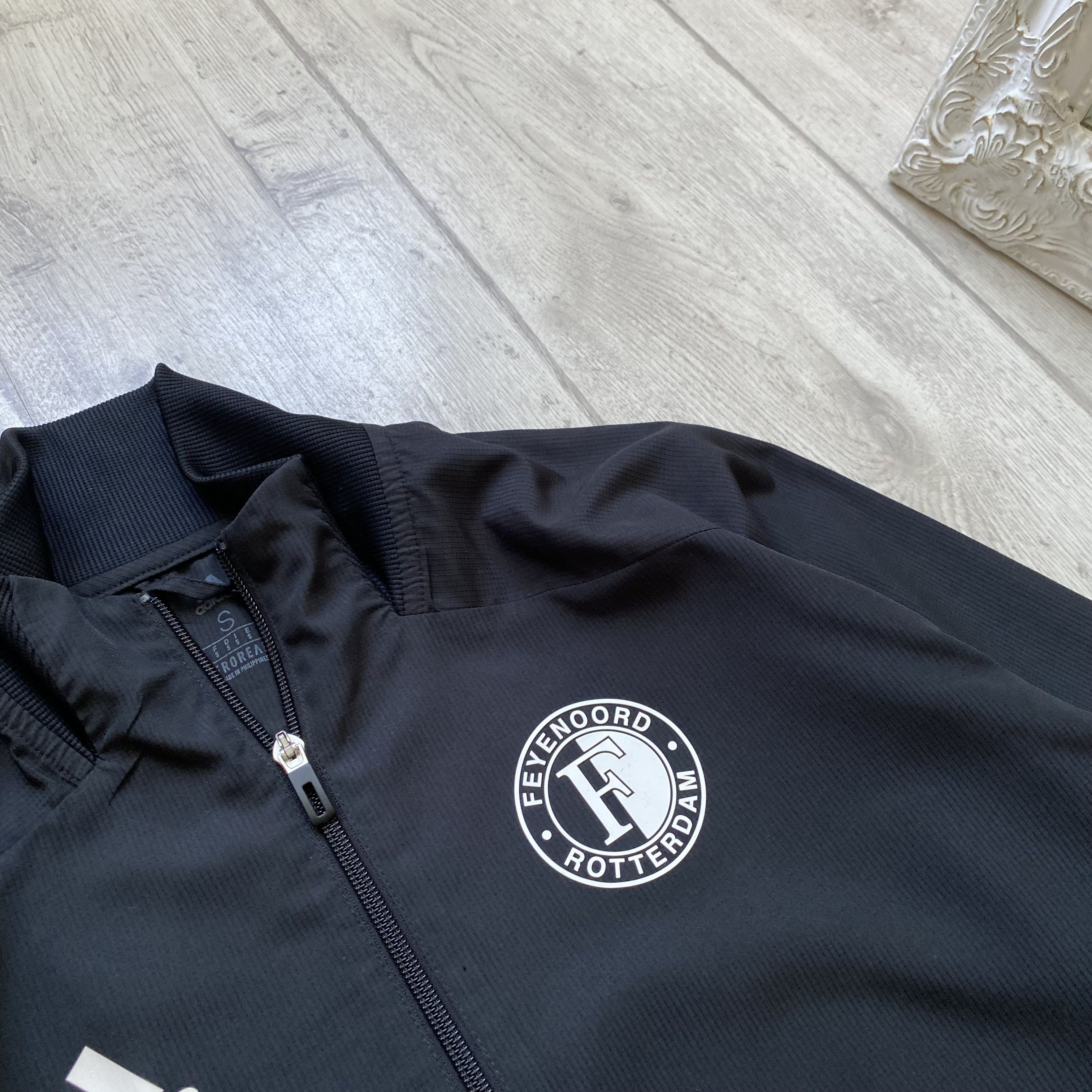 Adidas ⚽️ DRILL FC Feyenord Adidas jersey Nylon Track jacket Size US S / EU 44-46 / 1 - 4 Thumbnail