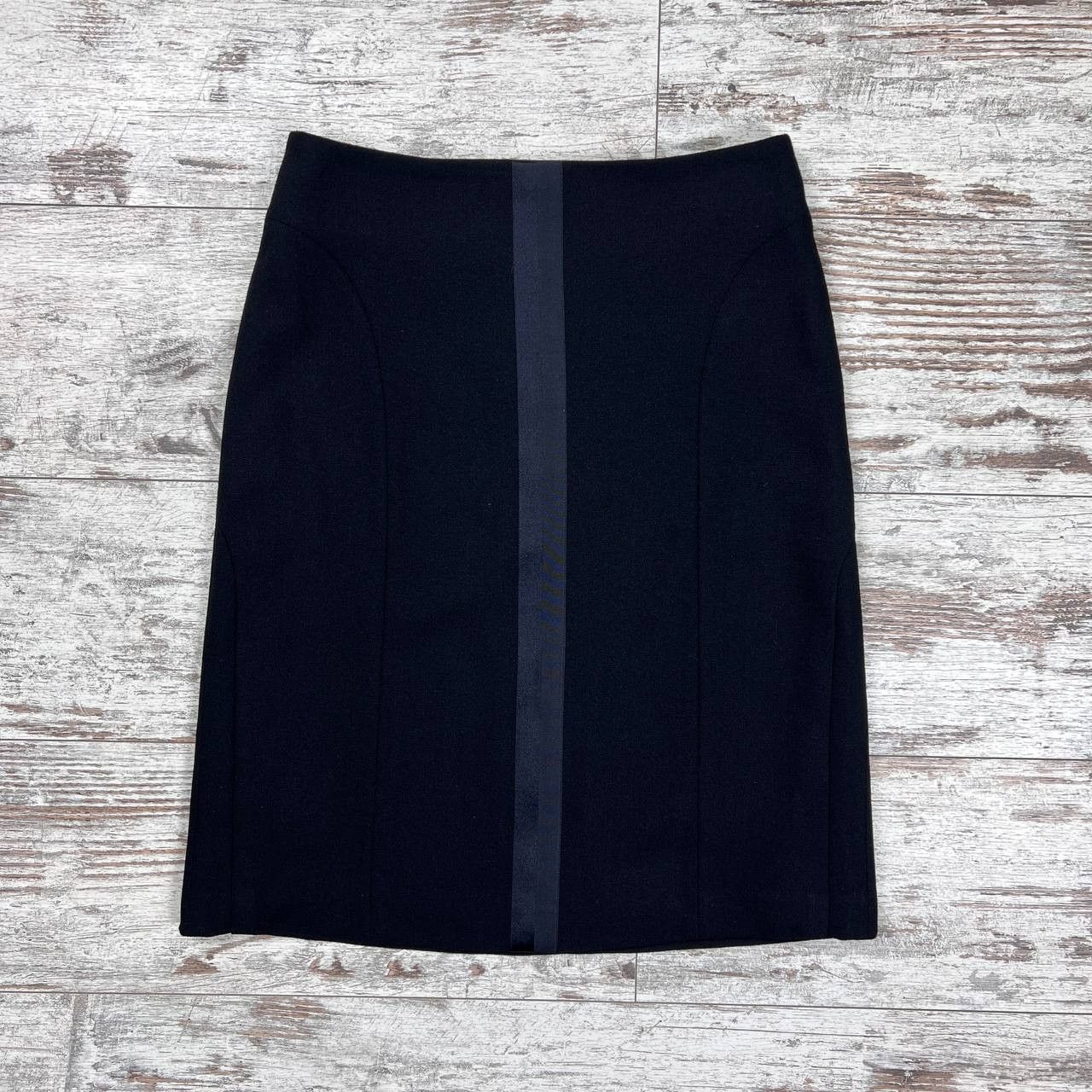 Chanel × Vintage Black Women skirt Chanel Size 36 Wool Size 26" / US 2 / IT 38 - 1 Thumbnail