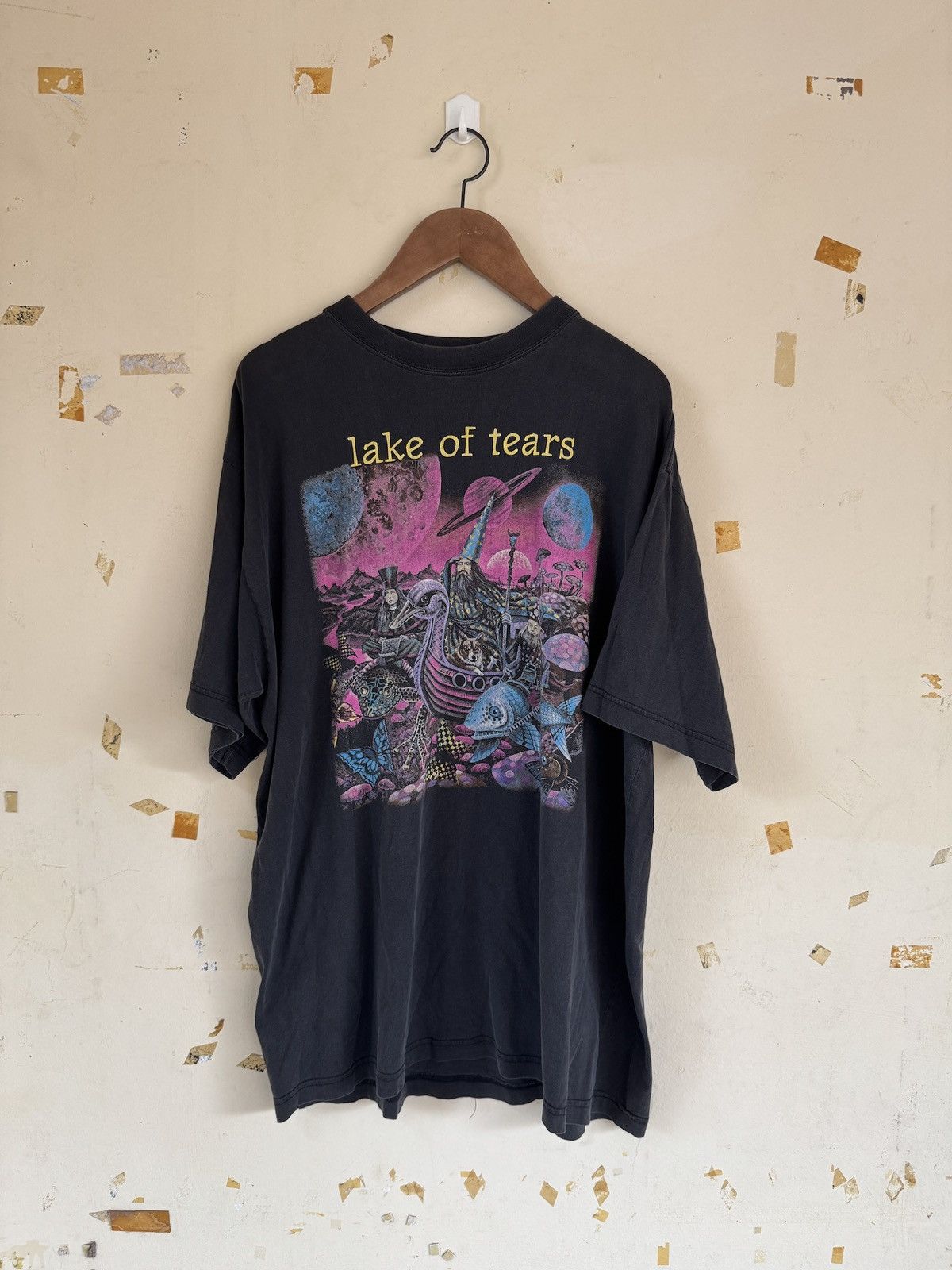Band Tees × Vintage *RARE* 1997 90s VINTAGE LAKE OF TEARS CRIMSON COSMOS TOUR Size US XL / EU 56 / 4 - 1 Thumbnail