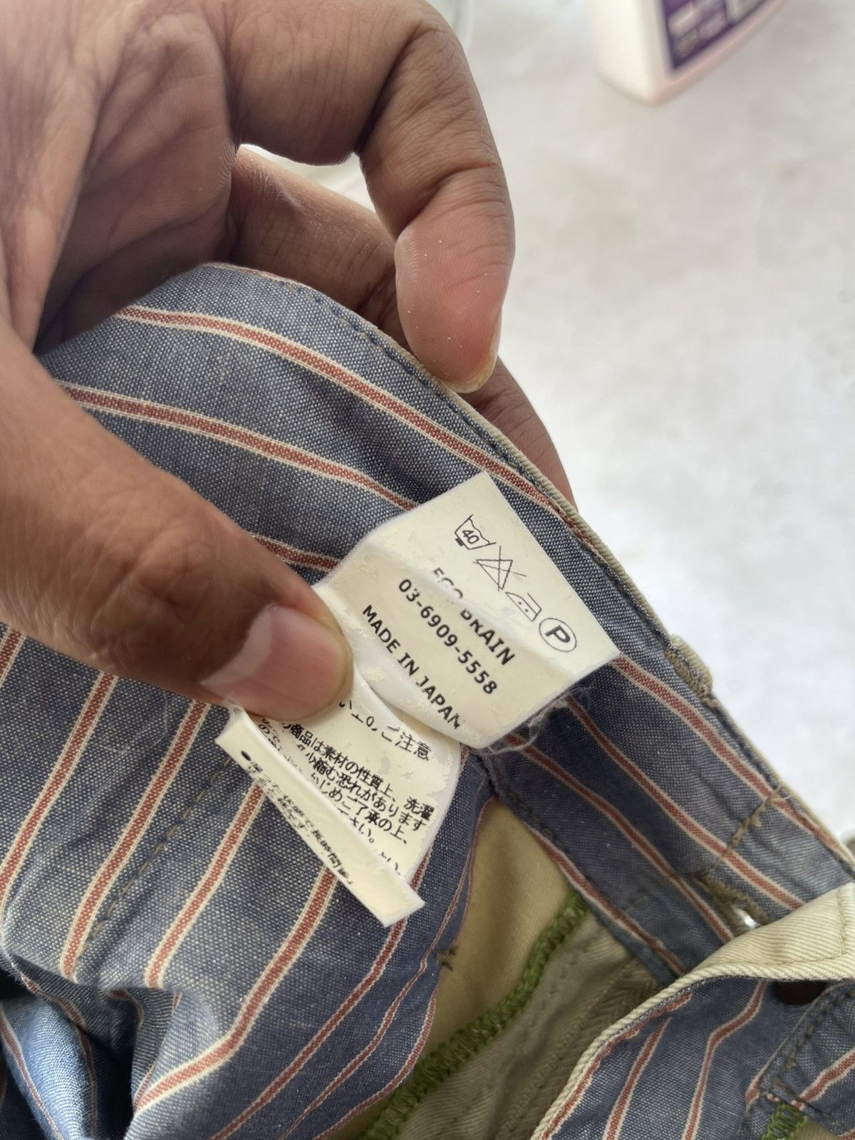 Japanese Brand Vintage Naked Sun Flare Chino Pants Size US 30 / EU 46 - 8 Thumbnail