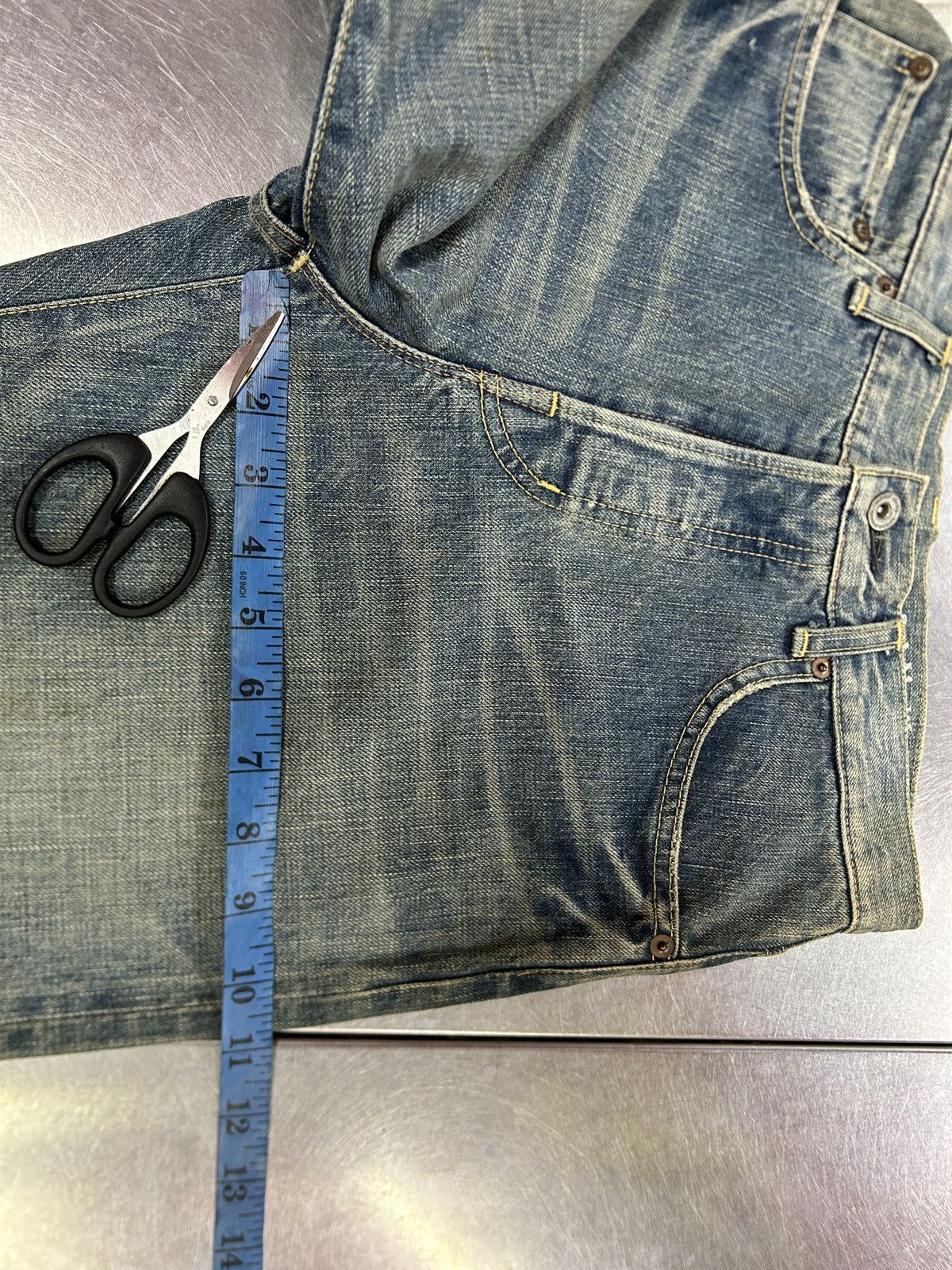 If Six Was Nine × Japanese Brand × Le Grande Bleu (L.G.B.) Vintage FrameWork Japan Selvedge Jeans Size US 28 / EU 44 - 15 Thumbnail
