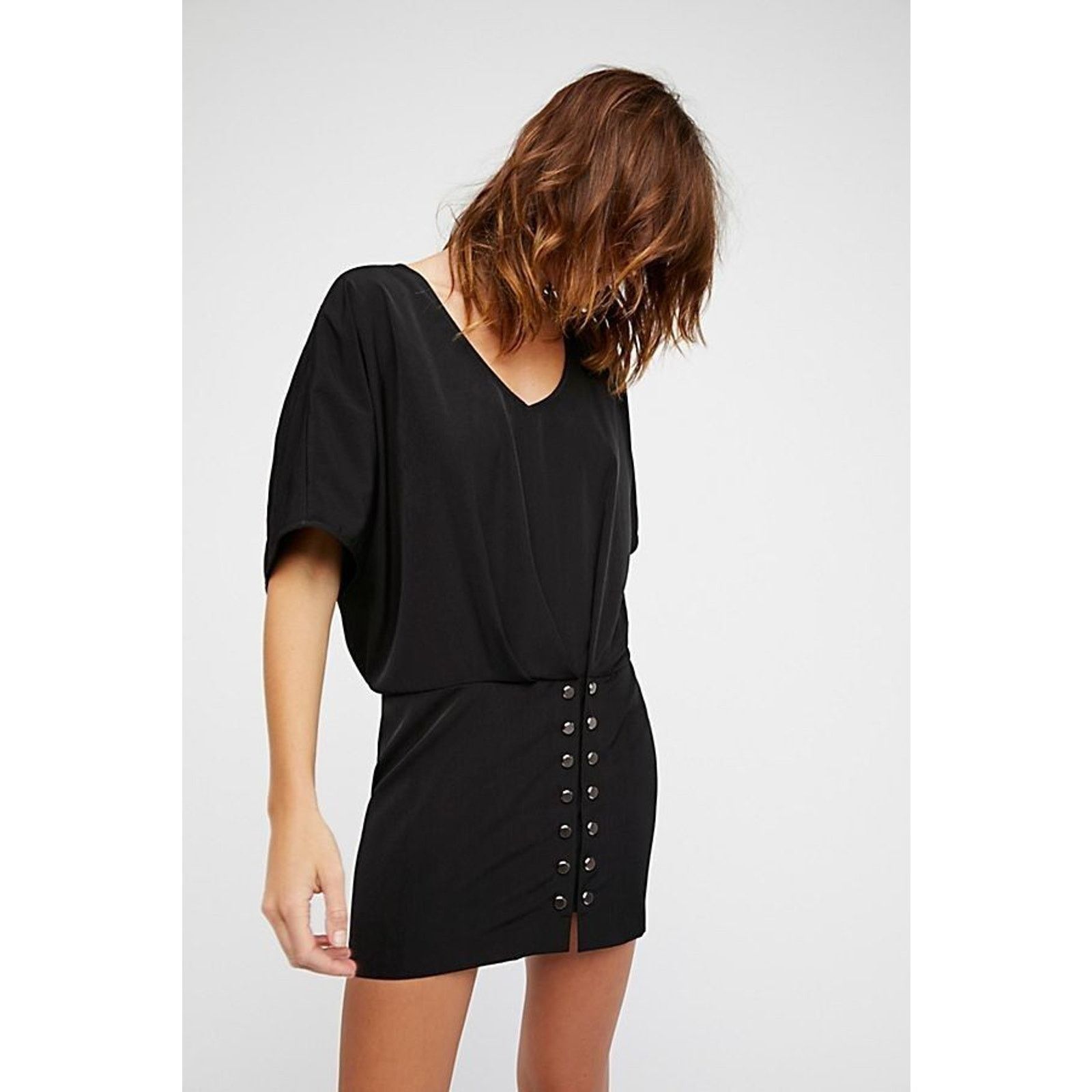 knee length dresses for ladies FREE PEOPLE HEATHER GREY HOT SHOT MINI DRESS  The Avenue Boutique