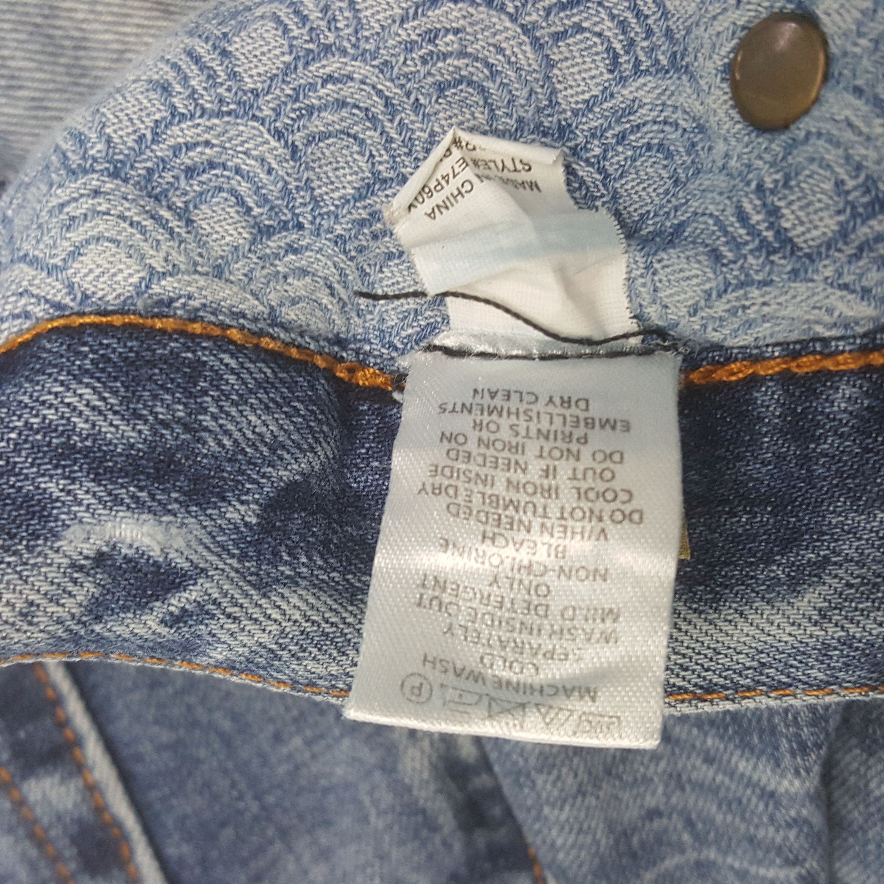 Prps Vintage PRPS Japanese Brand Denim Jeans C297N13 Size US 36 / EU 52 - 9 Thumbnail
