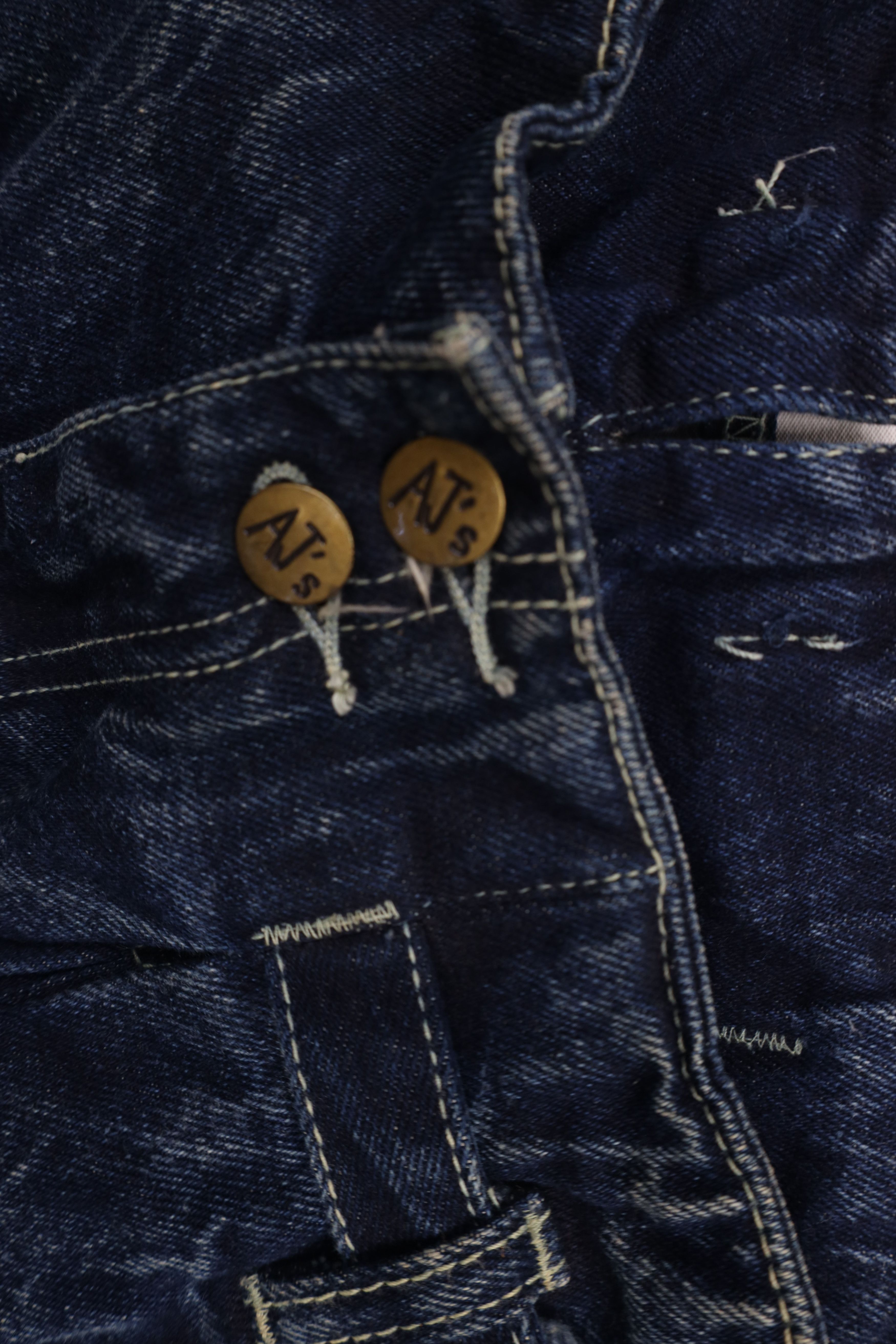 Vintage NOS Vintage 80s 90s Streetwear Acid Wash High Waisted Jeans Size 27" / US 4 / IT 40 - 7 Thumbnail
