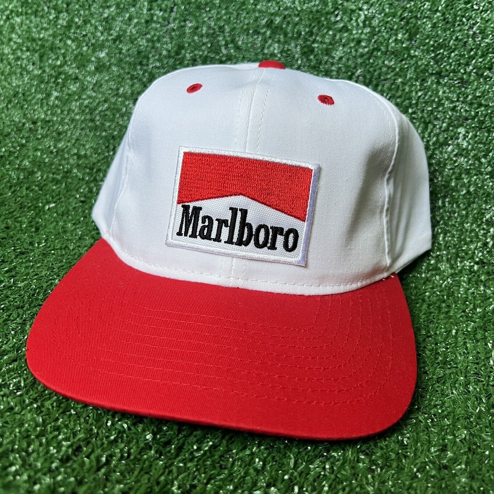 Marlboro Vintage 1990s Red Marlboro Racing Team Embroidered Baseball ...