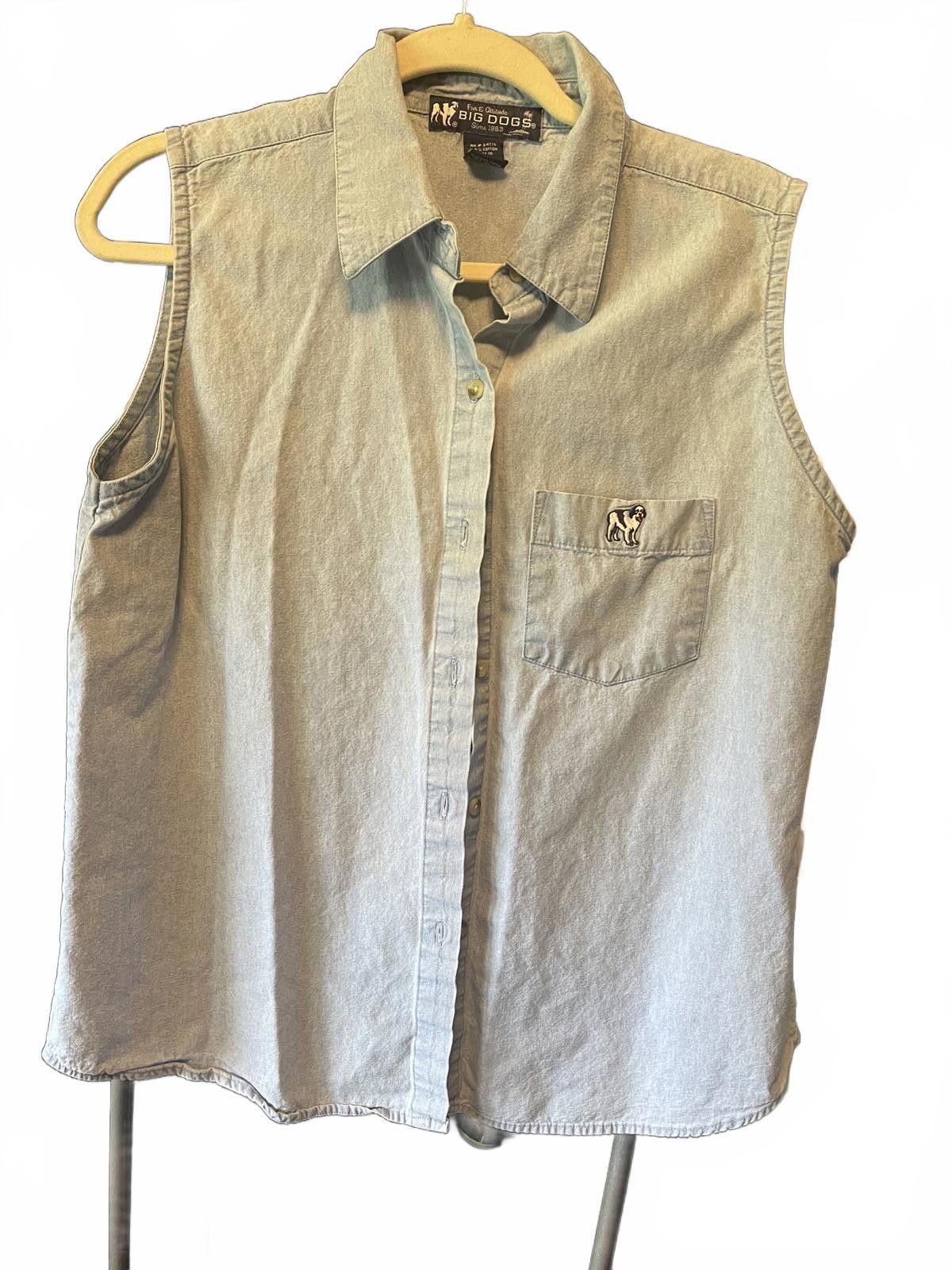 Big Dogs Big Dogs denim shirt Size L / US 10 / IT 46 - 1 Thumbnail