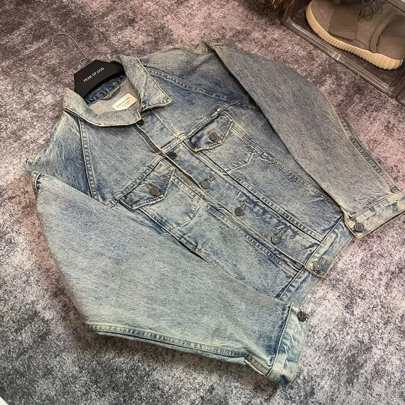 Fear of God Fear of God 4th Blue Denim Jacket. Size US S / EU 44-46 / 1 - 2 Thumbnail