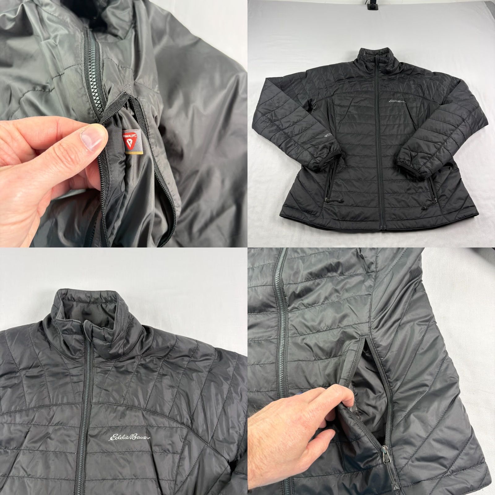 Eddie Bauer VINTAGE Eddie Bauer Puffer Jacket Womens Small Reversible First Ascent Pertex Quantum Size S / US 4 / IT 40 - 8 Thumbnail