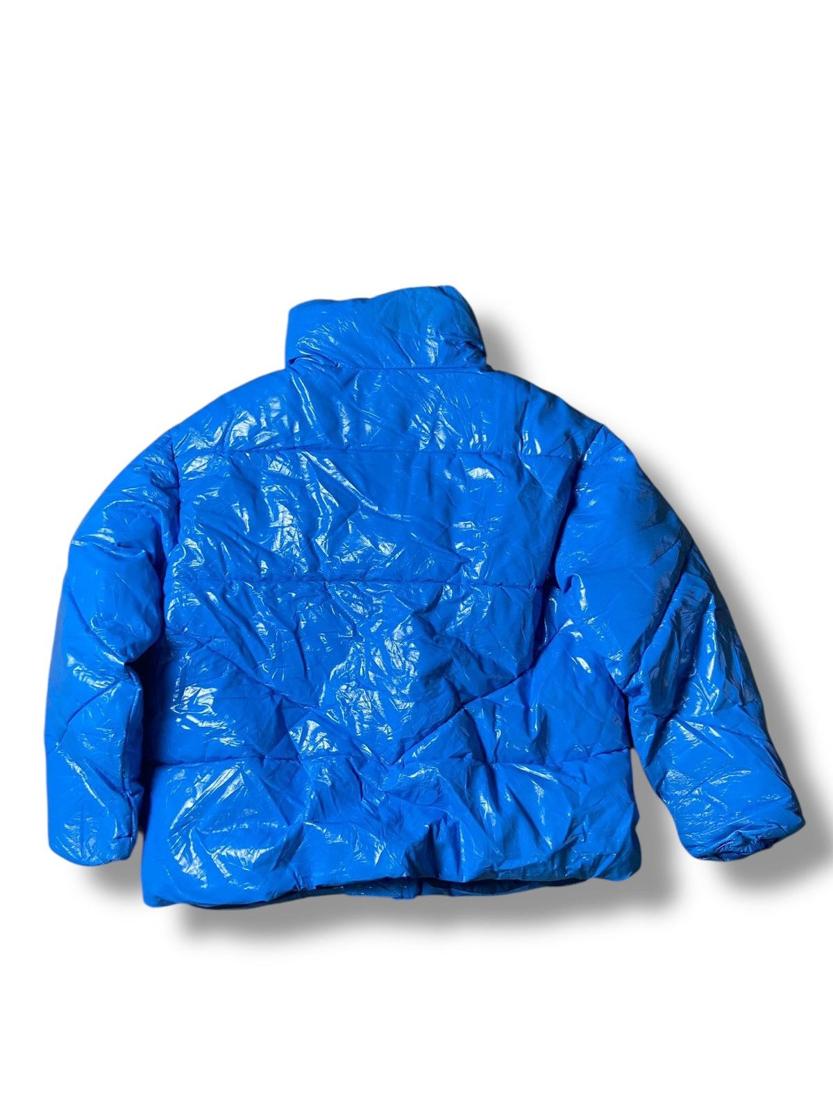 Designer × Vintage × Zara ZARA Brand Fashion Puffer Leather Jacket (131) Size US XL / EU 56 / 4 - 2 Thumbnail