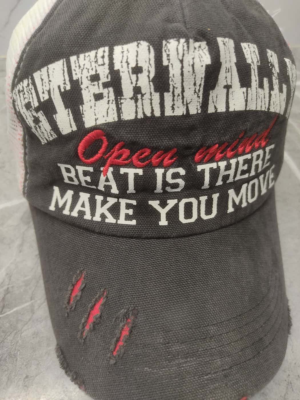 Japanese Brand Vintage Eterwally Open Mind Beat Is There Make You Move Cap Size ONE SIZE - 3 Thumbnail