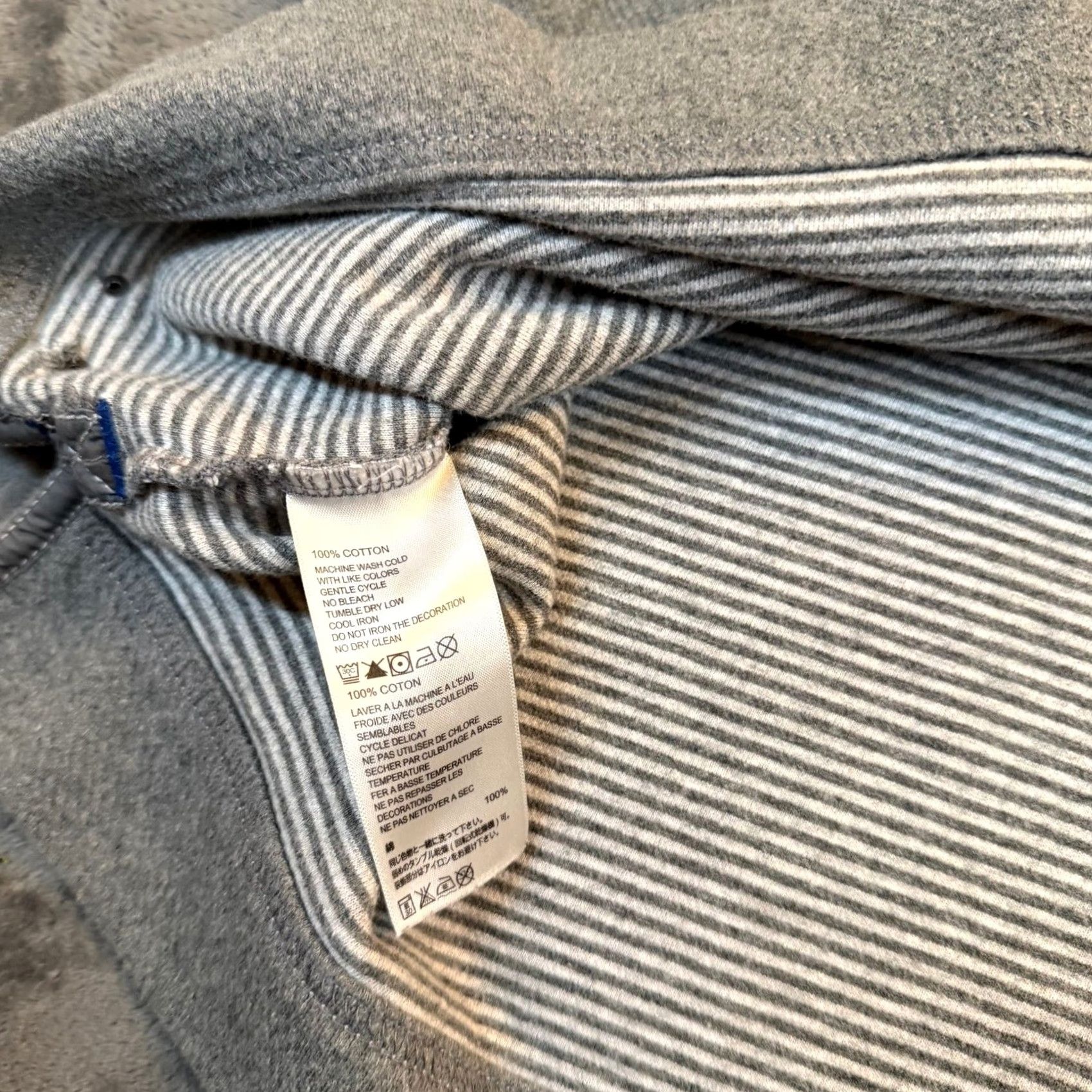 Tommy Bahama Tommy Bahama Quarter Zip Sweater Mens Medium Gray Cotton Pullover Size US M / EU 48-50 / 2 - 5 Thumbnail
