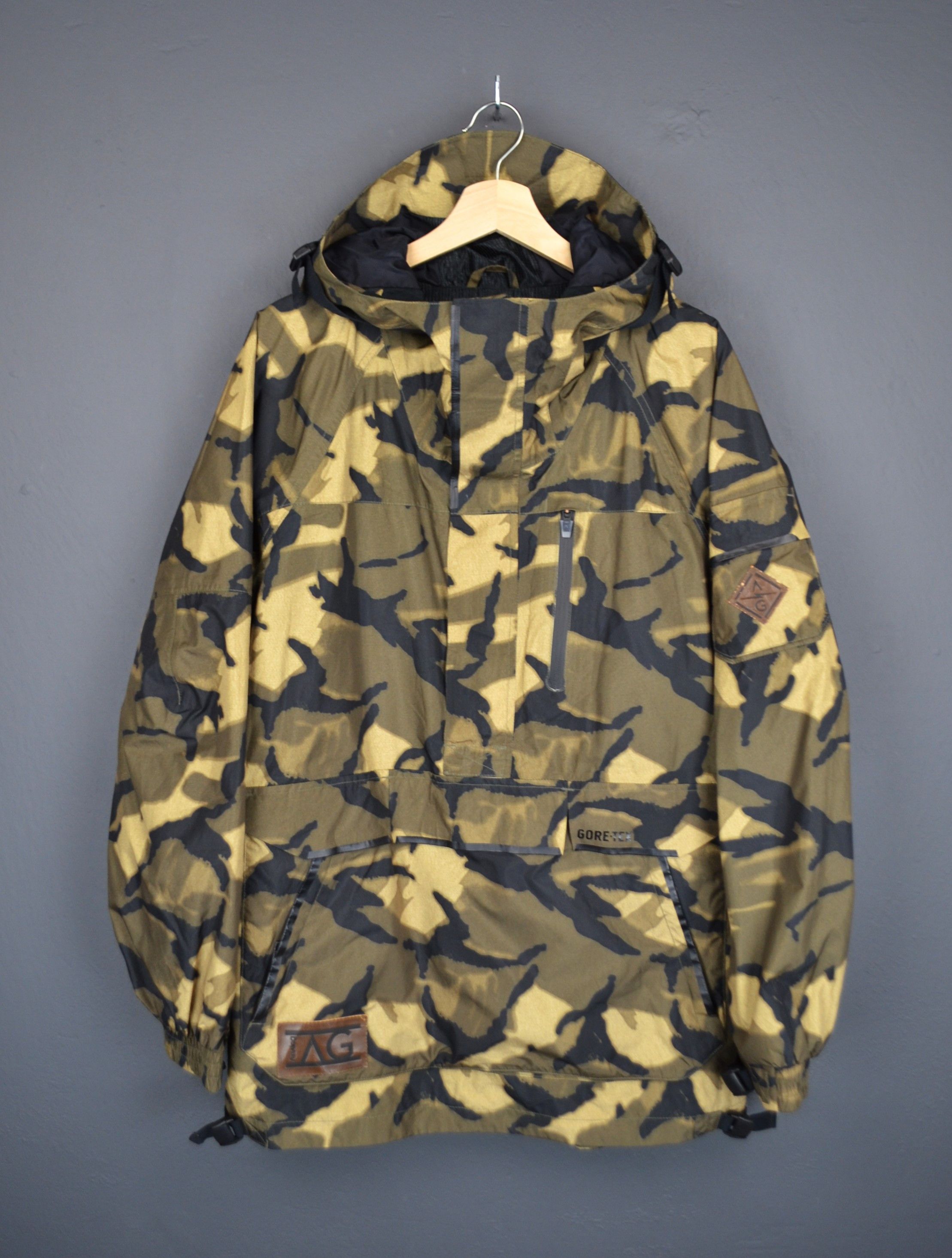 Analog Analog Vintage Camouflage Jacket S Gore-tex Skidway Anorak Size US S / EU 44-46 / 1 - 2 Thumbnail