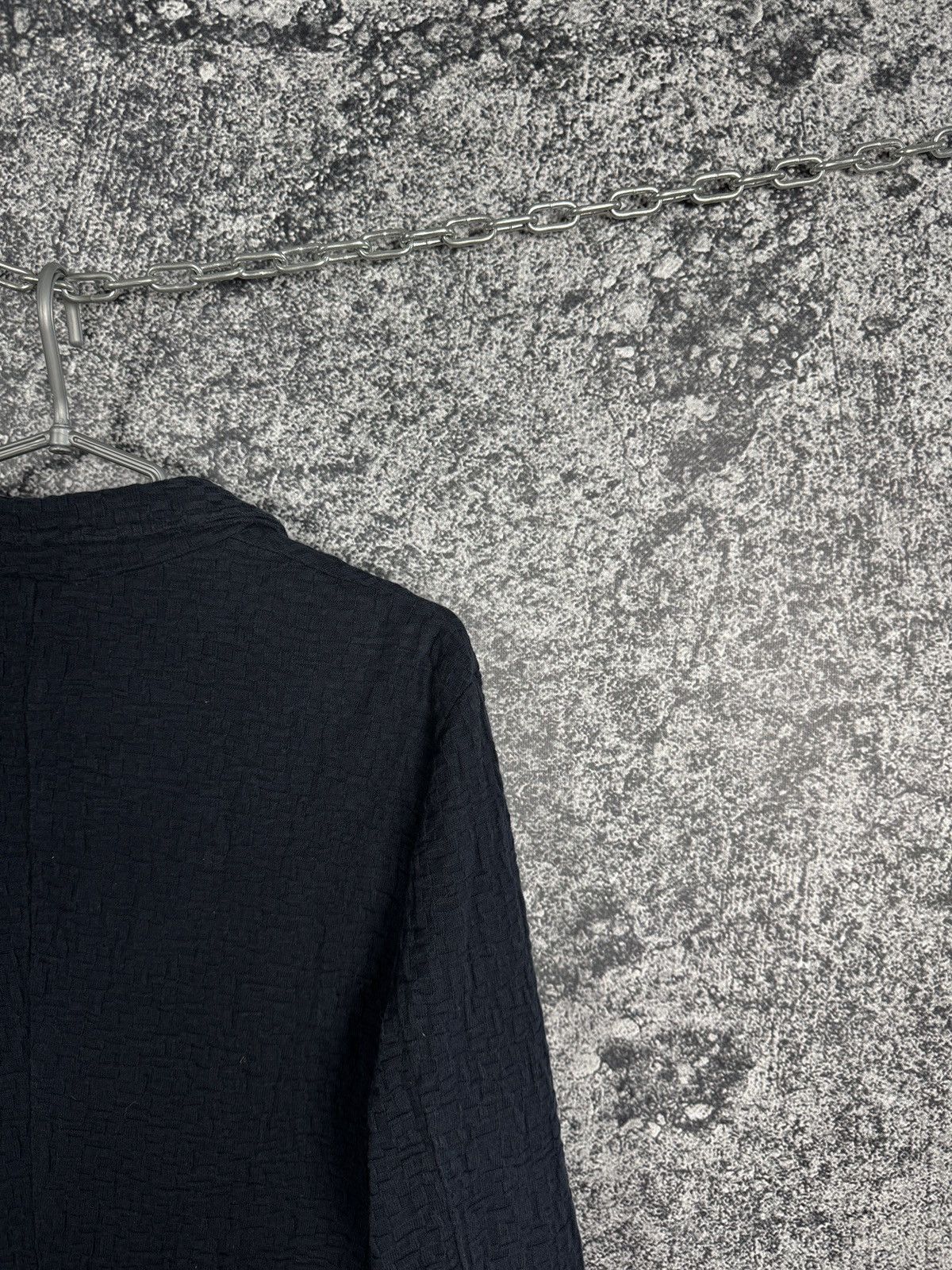 Armani Exchange Men’s Armani Exchange Crinkle Textured Blazer Jacket Size M Size 42R - 12 Thumbnail