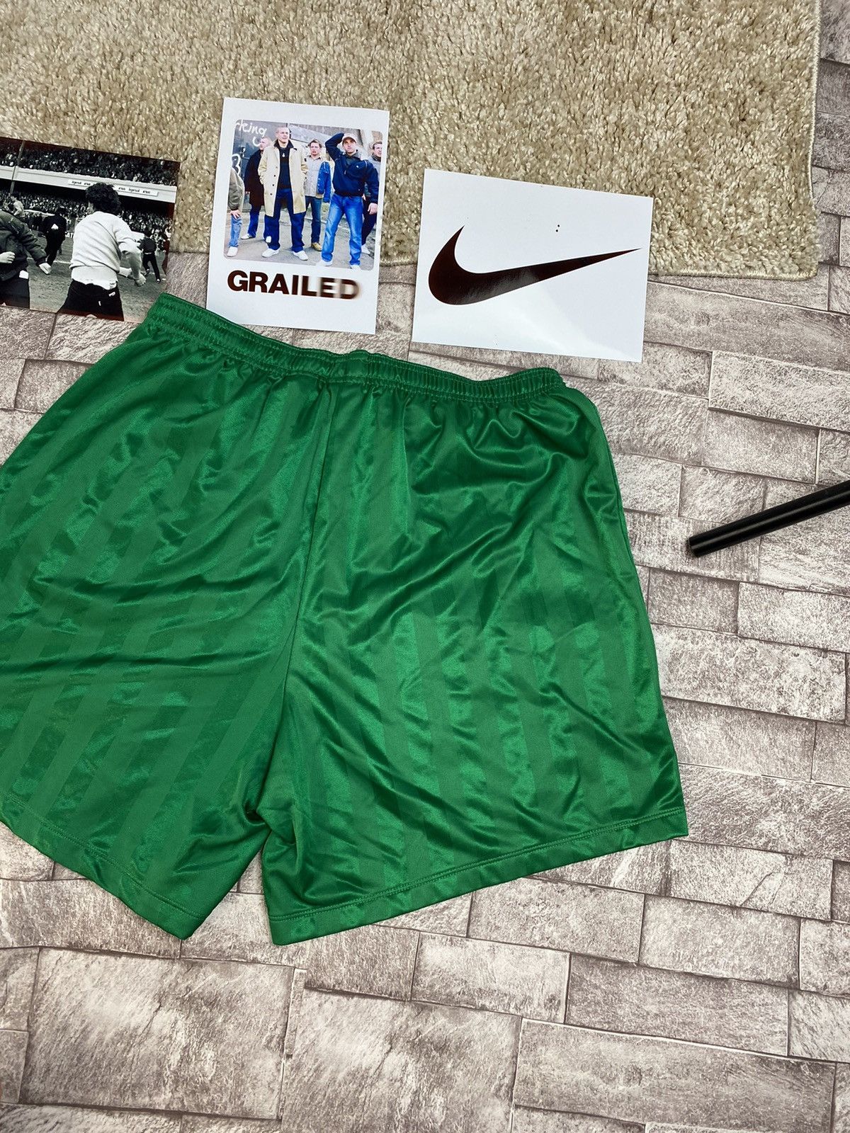 Nike × Vintage Hype Vintage Nike SOCCER Shorts XL Size US 36 / EU 52 - 14 Thumbnail