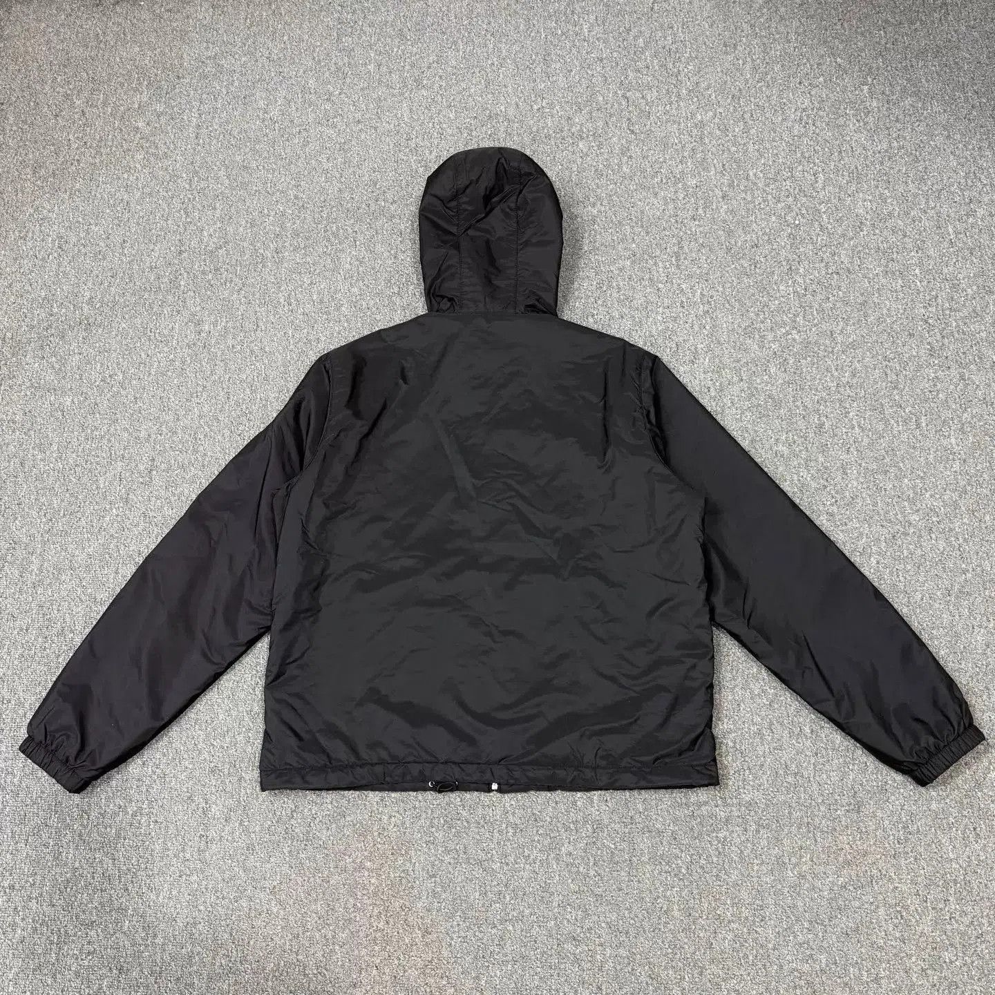 Prada Black Hooded Light Jacket. Size US XL / EU 56 / 4 - 2 Thumbnail