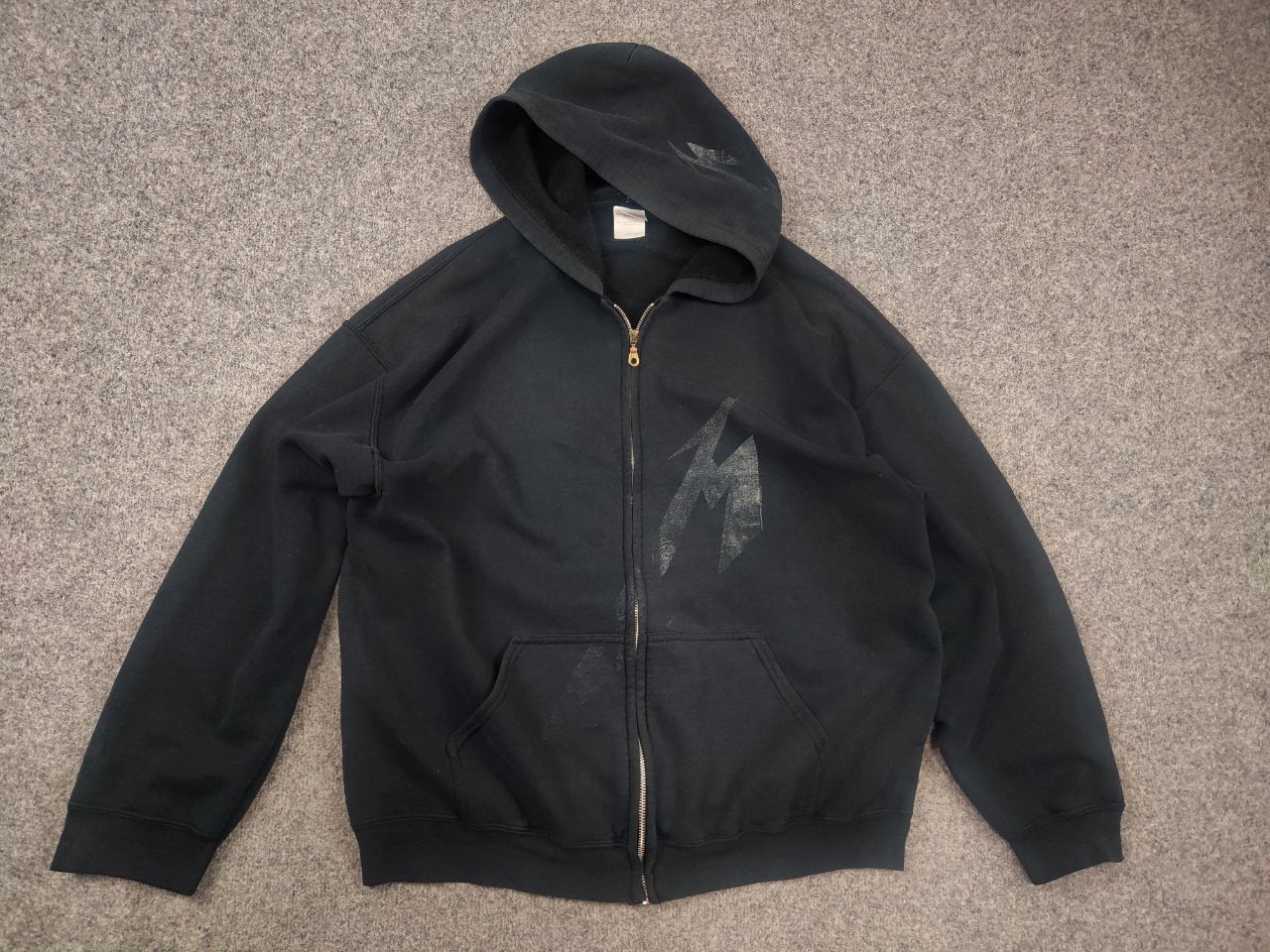 Band Tees Vintage Metallica 00s Album Magnetic Graphic Logo Zip Hoodie Size US XL / EU 56 / 4 - 7 Thumbnail
