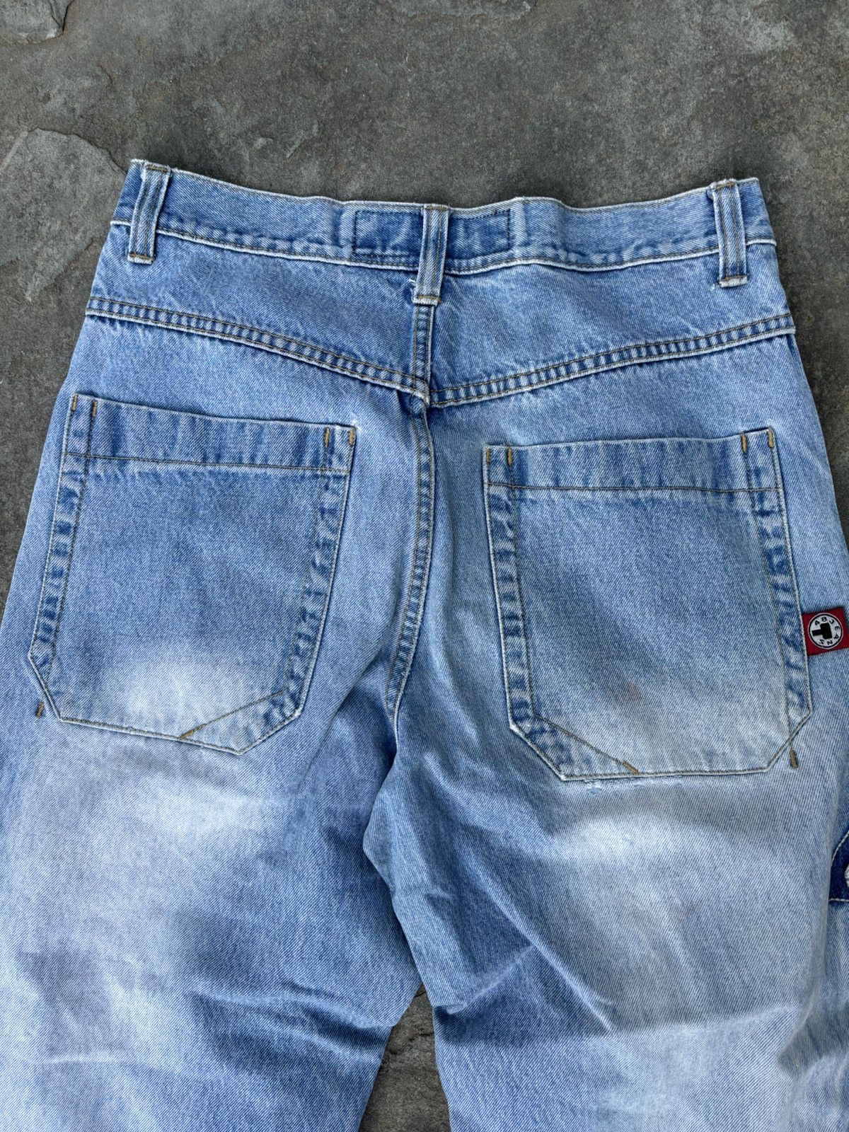 Vintage Vintage Jnco Style 48 Star Embroidered Jeans Y2K Size US 31 - 9 Thumbnail