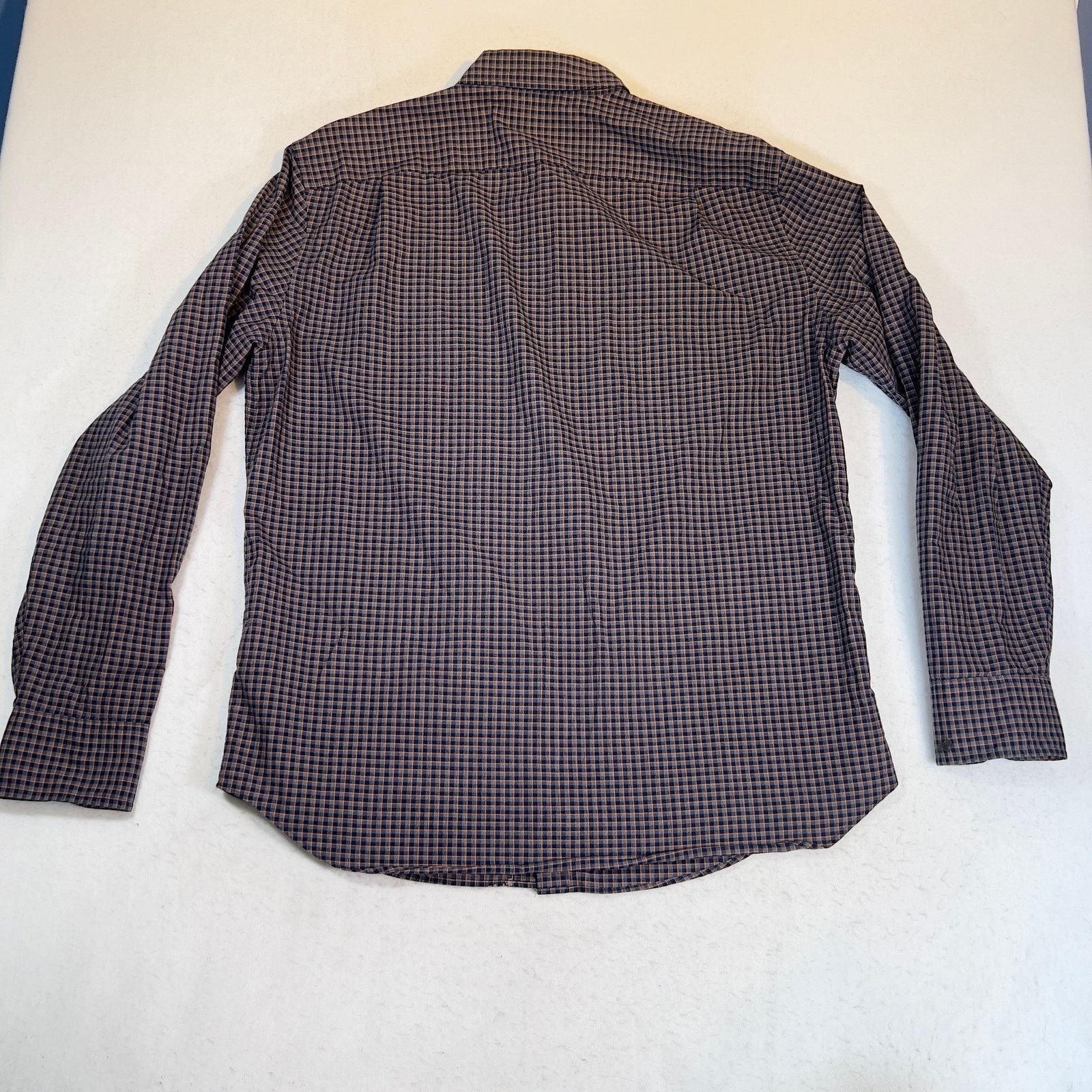 J.Crew J. Crew Mercantile Flex Button Down Shirt Mens L Blue Orange Size US L / EU 52-54 / 3 - 12 Thumbnail