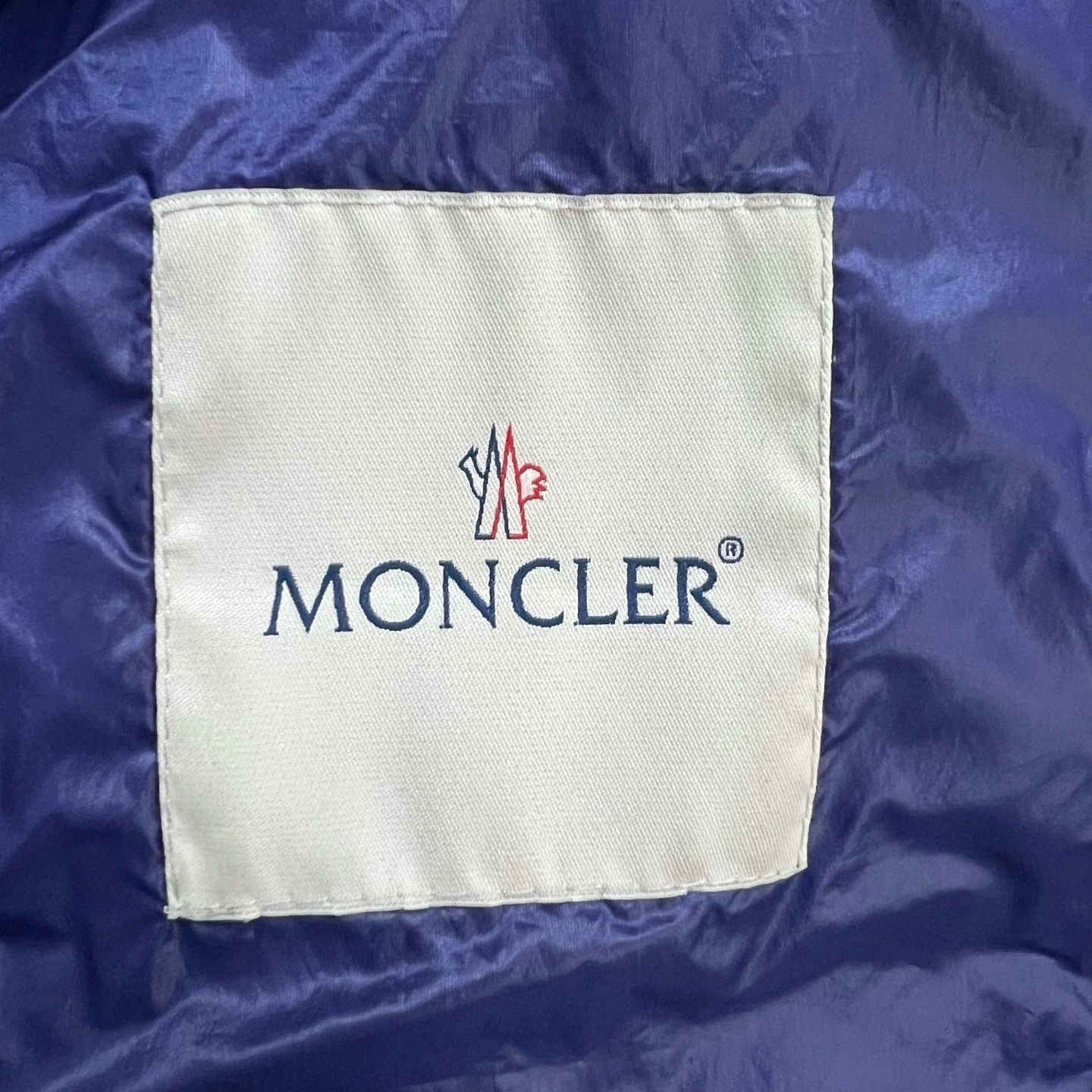 Moncler Moncler Blue Stand Collar Down Jacket Size US S / EU 44-46 / 1 - 3 Thumbnail