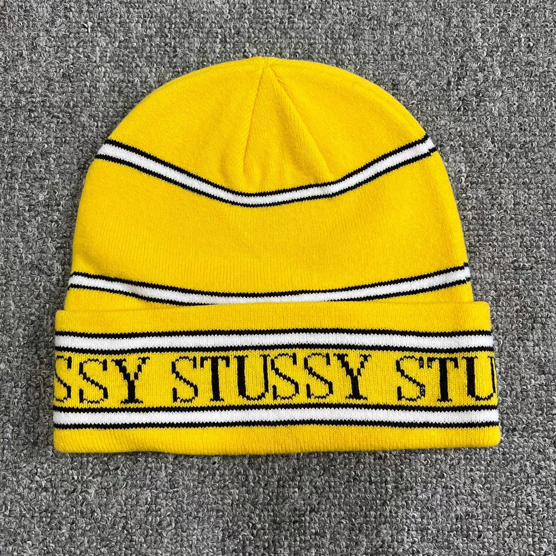 Stussy Stussy Striped Logo Knitted Beanie Q7 Size ONE SIZE - 4 Thumbnail