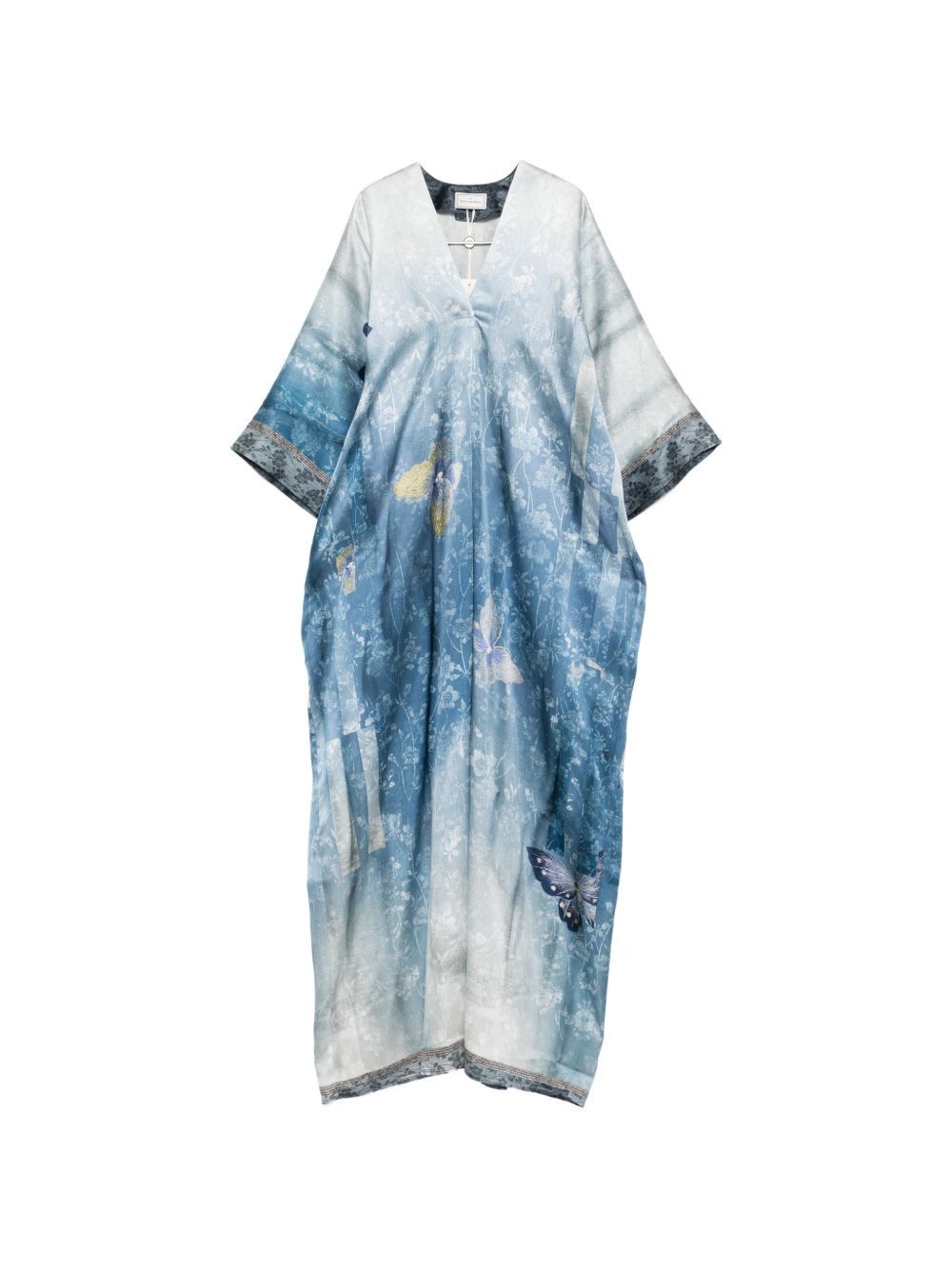 PRINTED SILK DRESS
