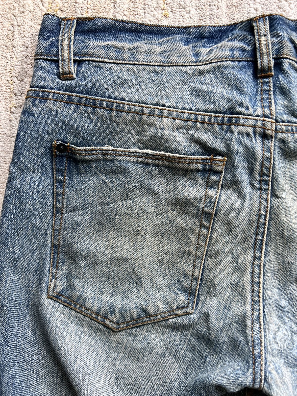 Ksubi × Le Grande Bleu (L.G.B.) Ksubi Geegee Slummin Slim Distressed Jeans Size US 34 / EU 50 - 8 Thumbnail