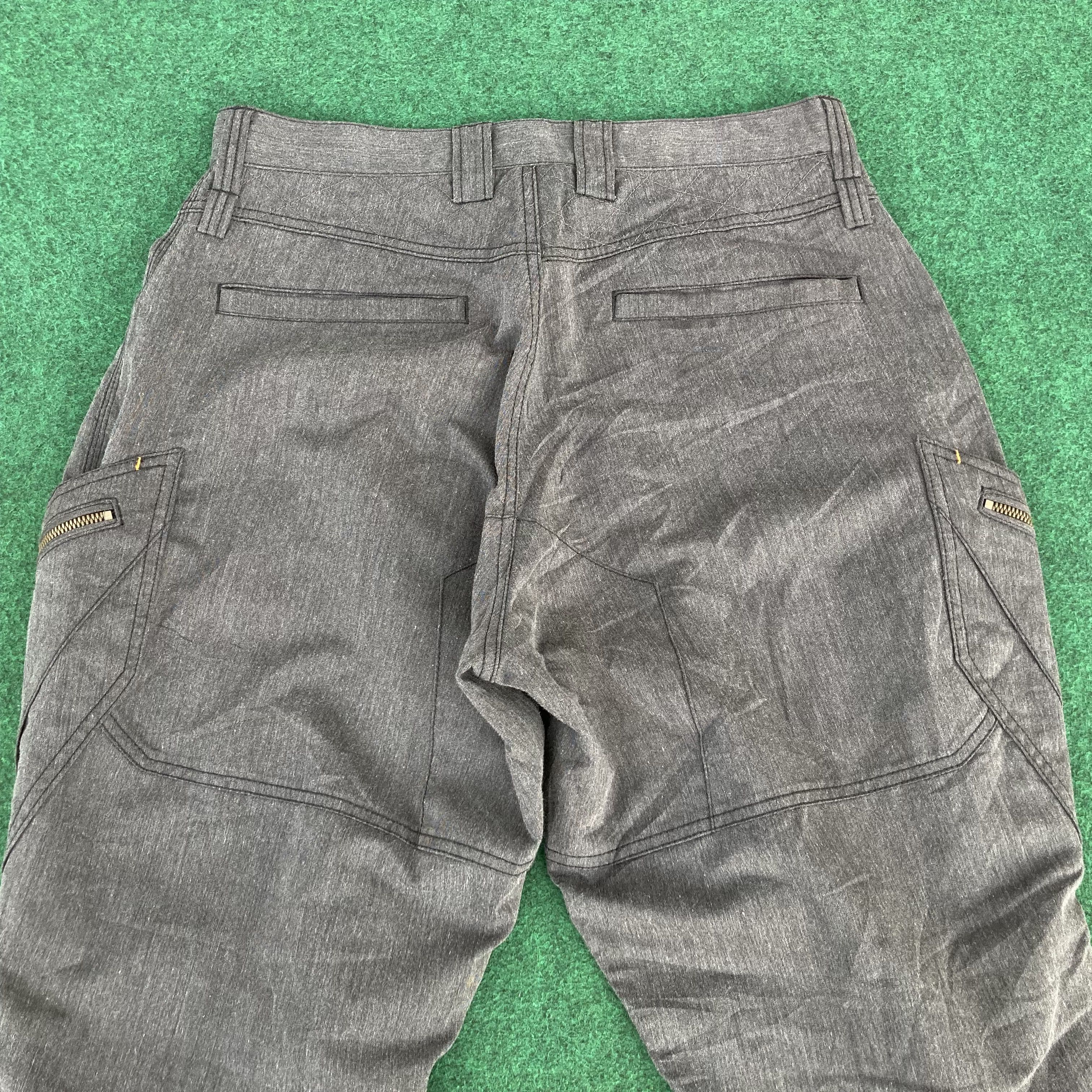 Japanese Brand TS Design Double Knee Pocket Cargo Pants Size US 31 - 12 Thumbnail