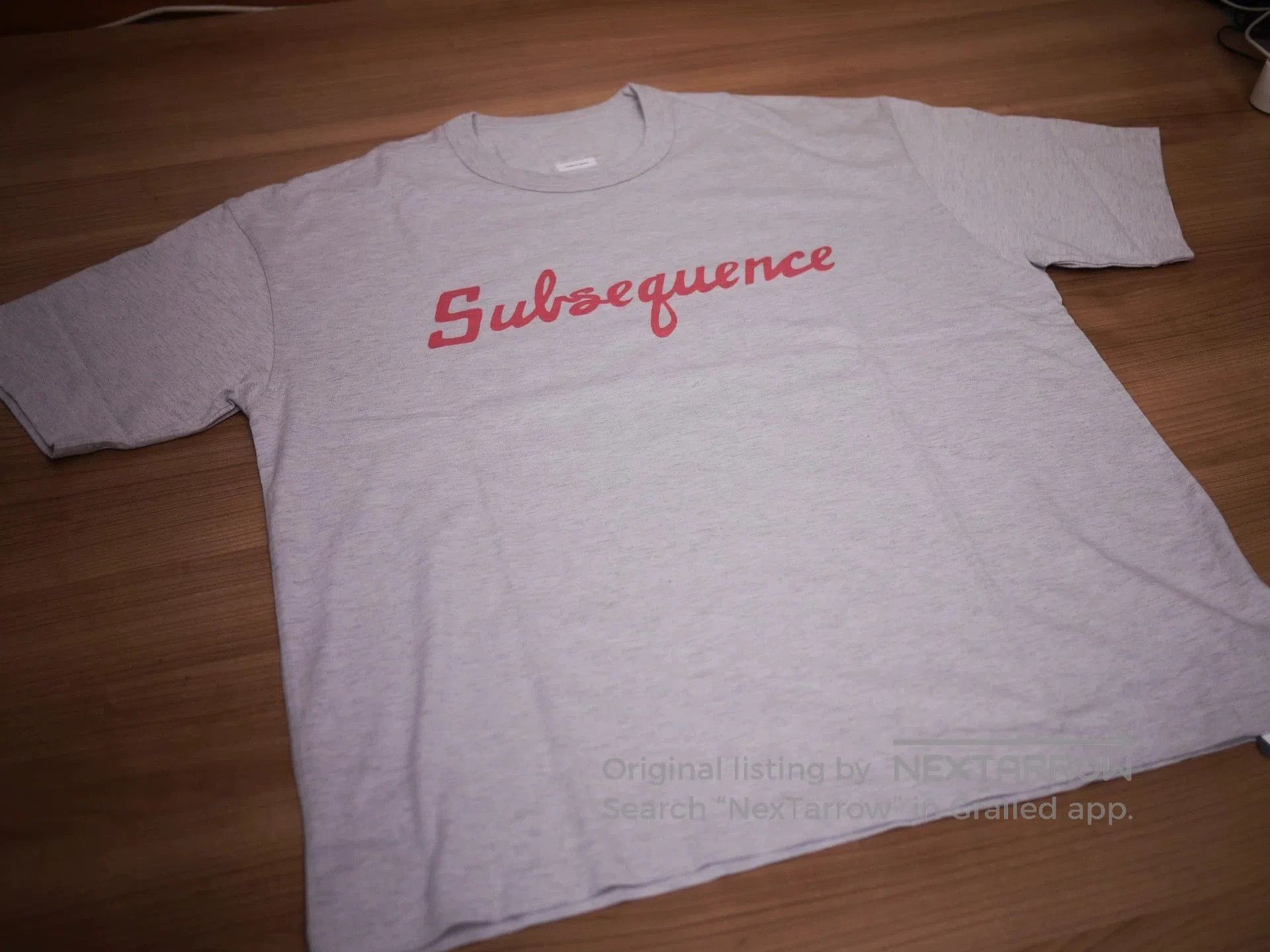 Visvim Gray 'Subsequence' Short Sleeve T-Shirt. Size US S / EU 44-46 / 1 - 2 Thumbnail