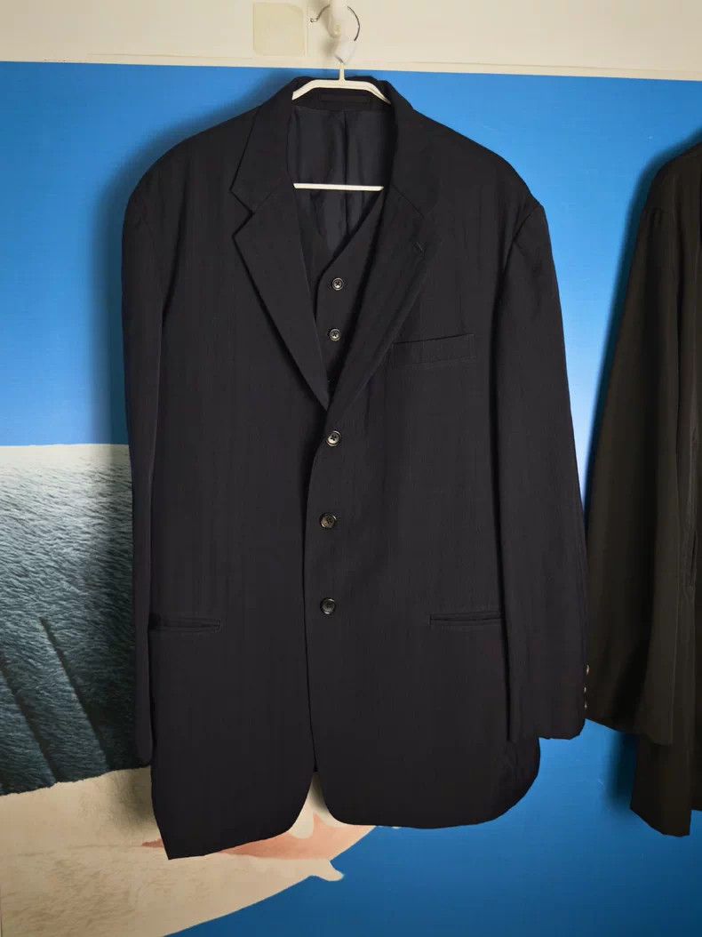 Yohji Yamamoto Yohji Yamamoto 94SS Double Layer Blazer Size US L / EU 52-54 / 3 - 1 Thumbnail