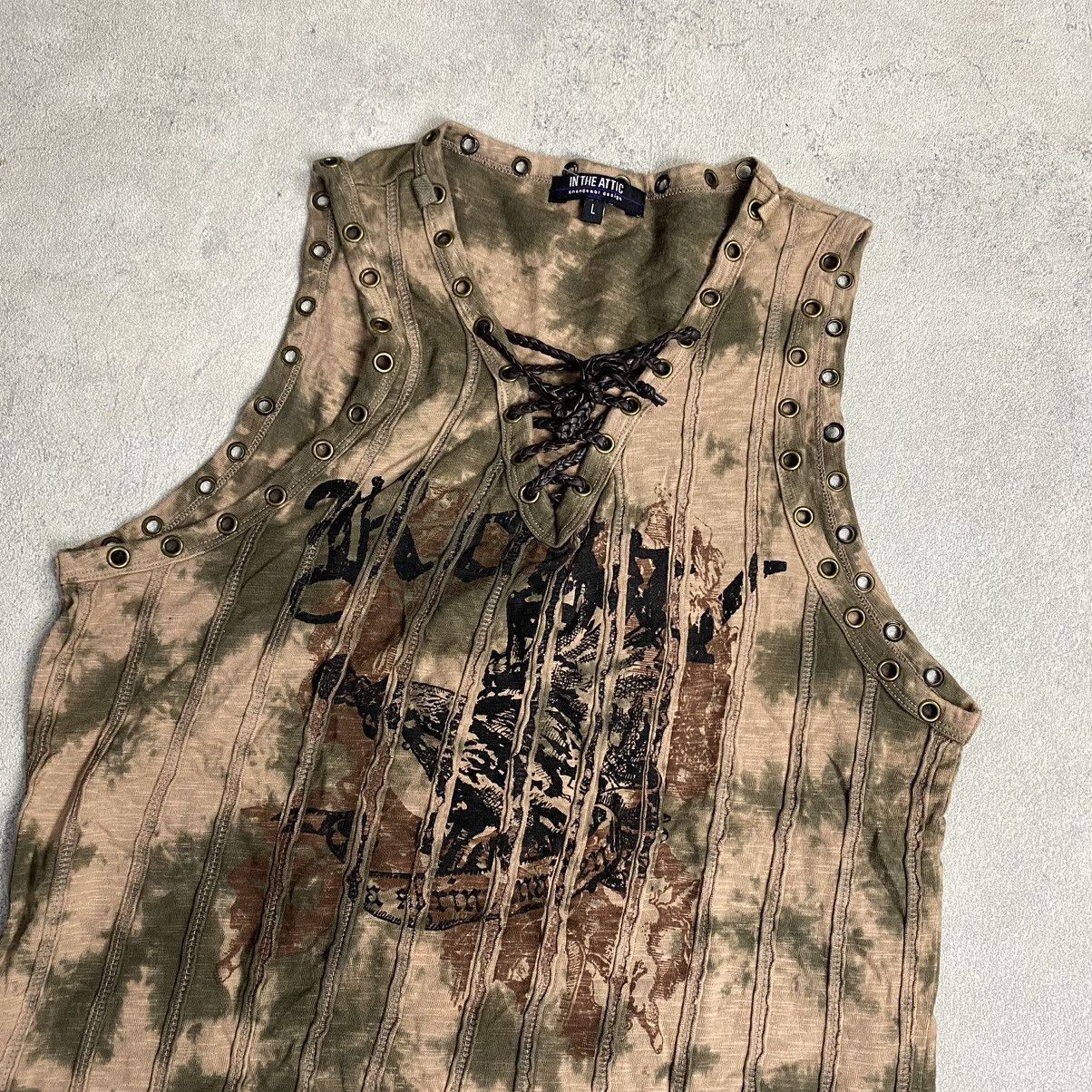 In The Attic × Japanese Brand In the attic rustic bleanched tank top Size US XL / EU 56 / 4 - 2 Thumbnail