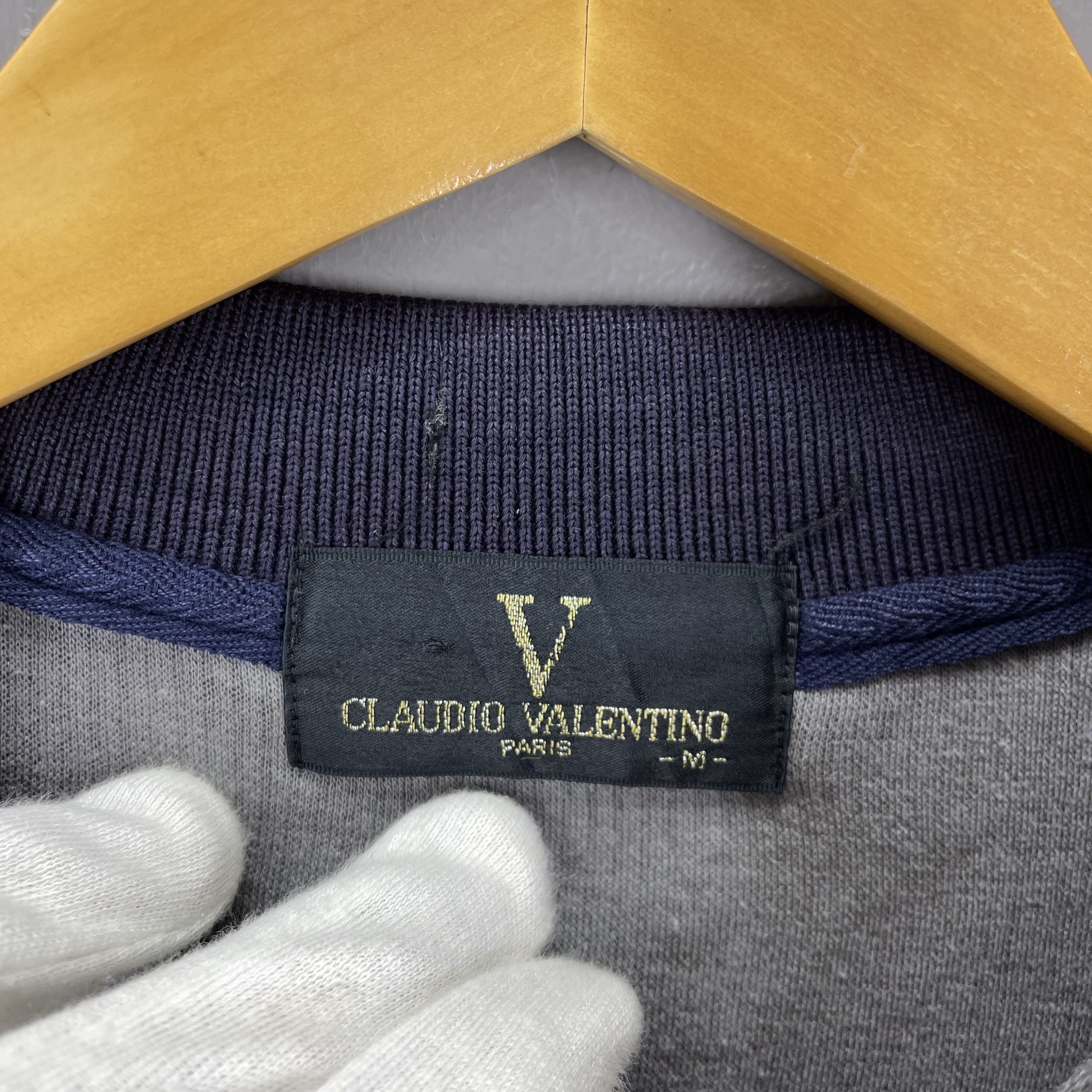 Other CLAUDIO VALENTINO Single Pocket Sweatshirt #1707/06 Size US M / EU 48-50 / 2 - 5 Thumbnail