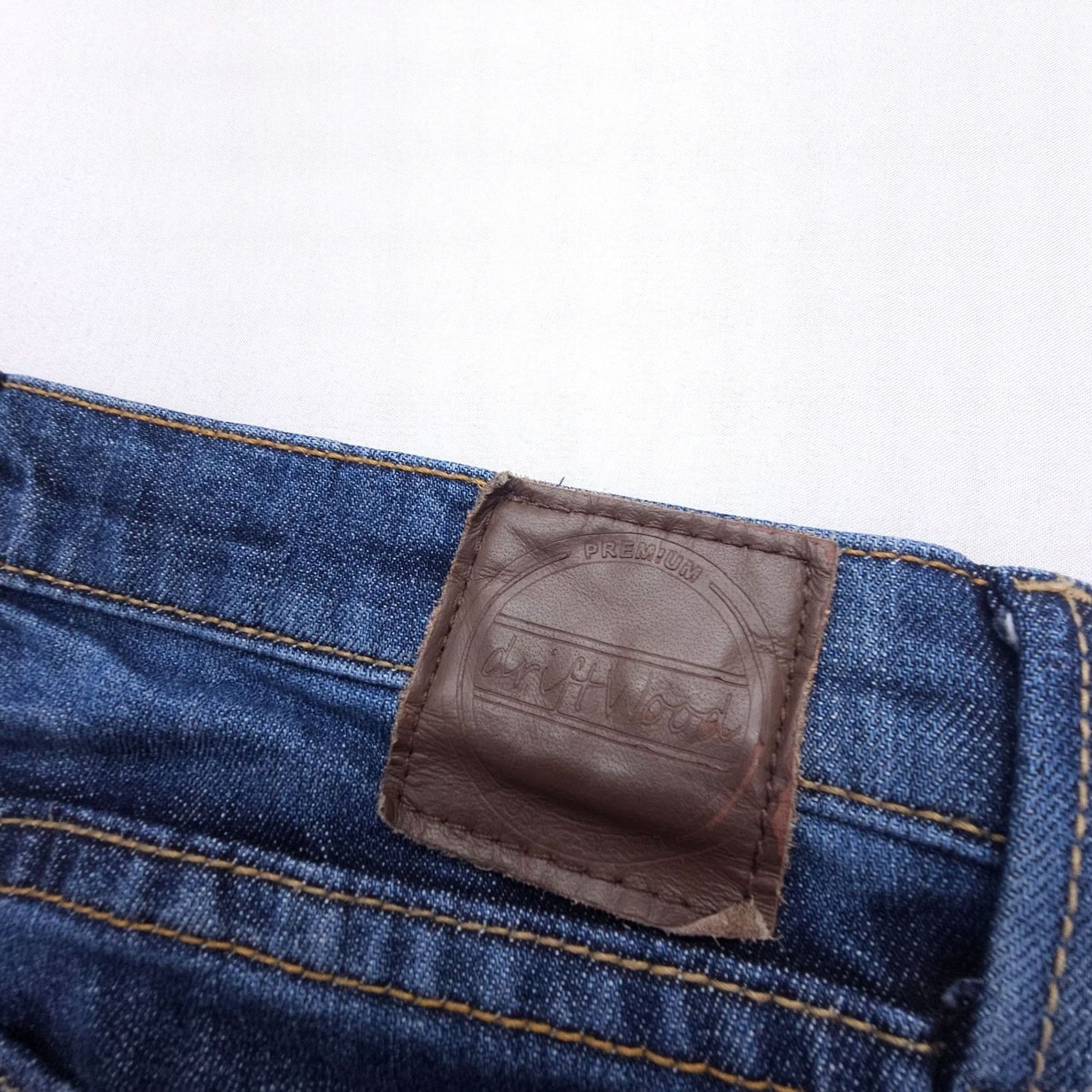 Vintage Driftwood Jeans Size 27 Dark Wash Slim Straight 30" Inseam Blue Denim Women Size 27" / US 4 / IT 40 - 3 Thumbnail