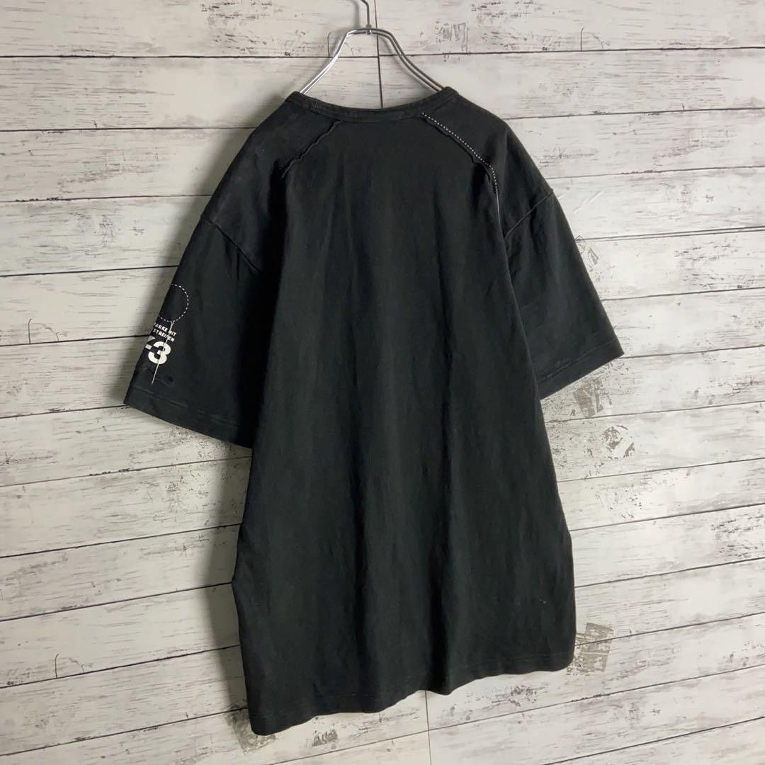 Yohji Yamamoto yohji yamamoto pour homme Y-3 arm logo super thick t-shirt Size US L / EU 52-54 / 3 - 6 Thumbnail