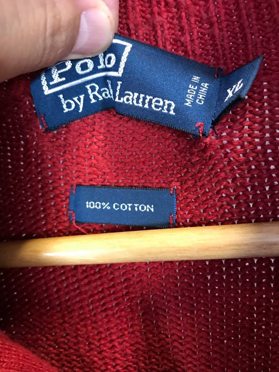 Polo Ralph Lauren Polo Ralph Lauren vintage 1/3 zip sweater Size US XL / EU 56 / 4 - 5 Thumbnail