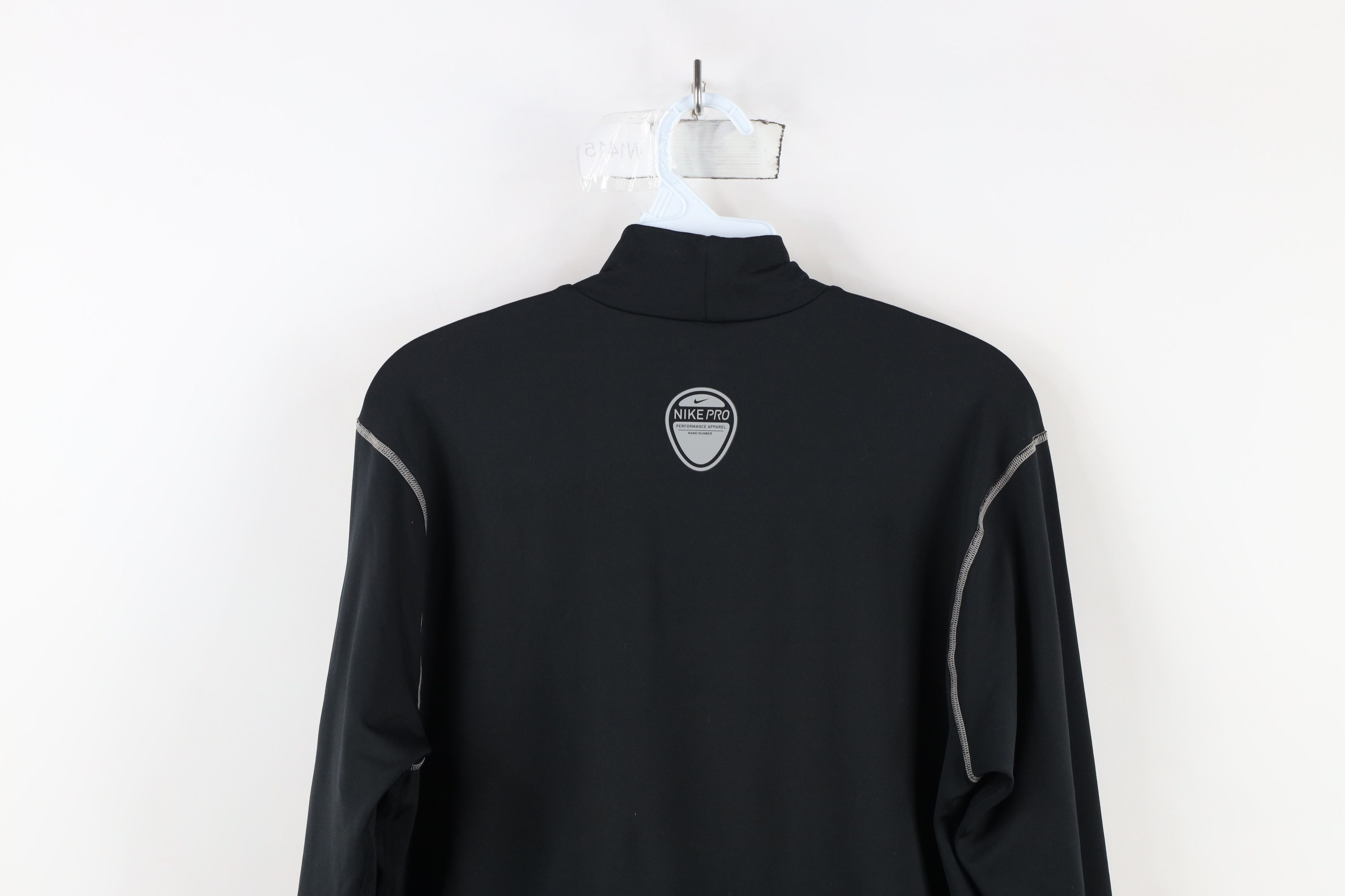 Nike × Vintage Vintage Nike Pro Compression Training Mock Neck T-Shirt Size US XL / EU 56 / 4 - 13 Thumbnail