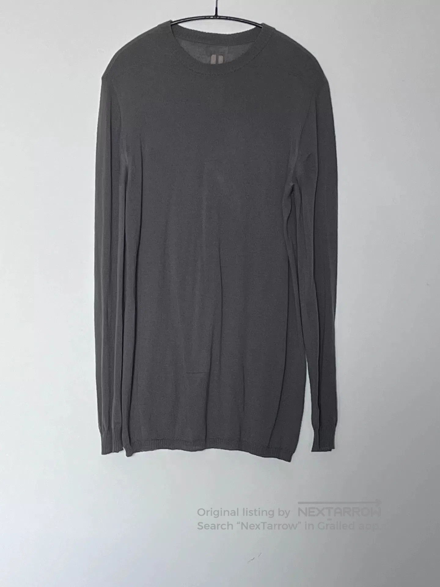 Rick Owens classic long sleeve knit t-shirt by rick owens. Size US L / EU 52-54 / 3 - 1 Thumbnail