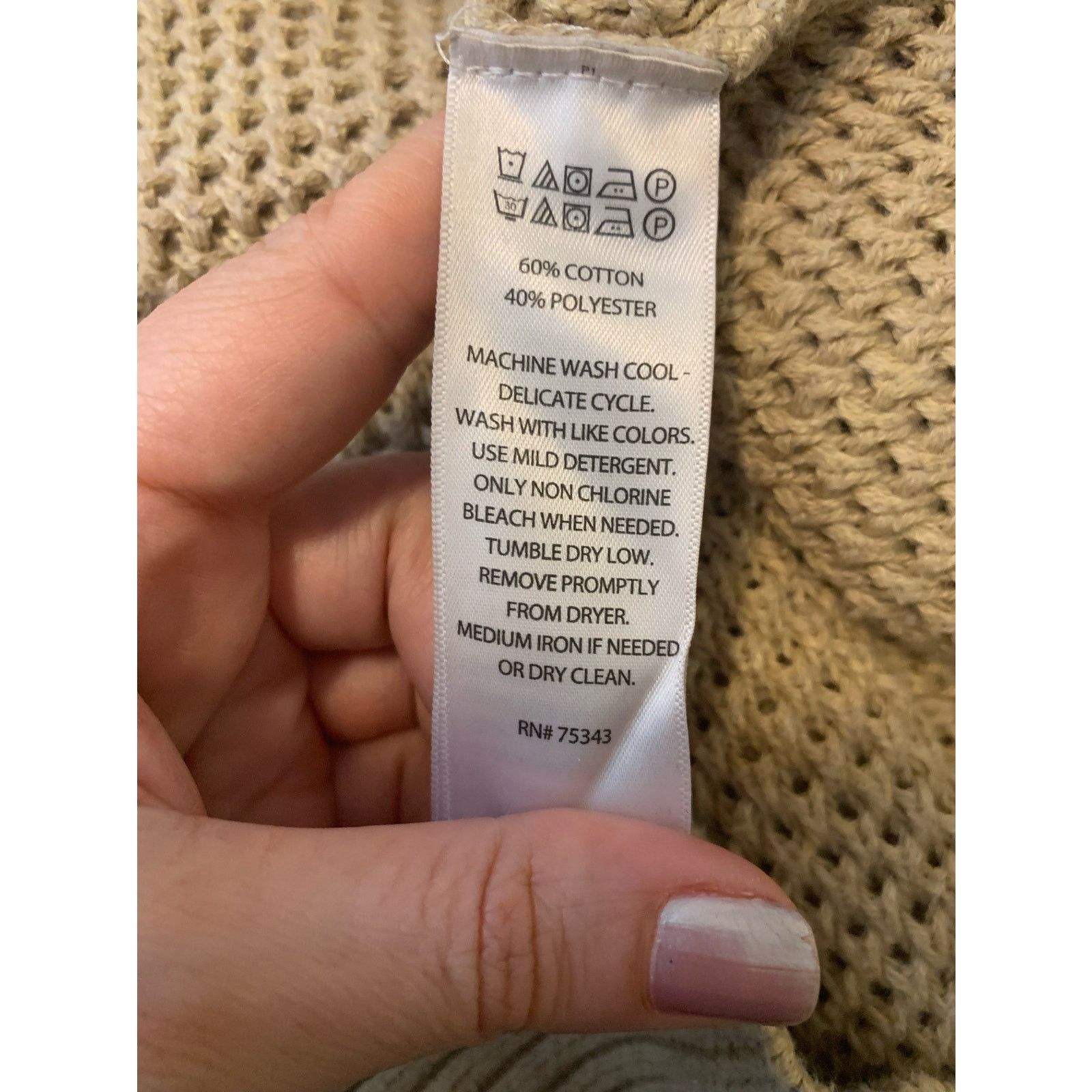 Rachel Zoe Rachel Zoe beige honey comb knit sweater size XS Size XS / US 0-2 / IT 36-38 - 4 Thumbnail
