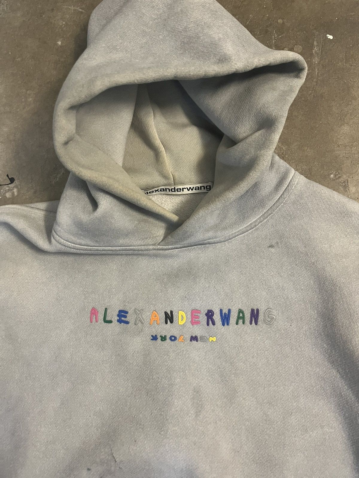 Alexander Wang Alexander Wang New York rainbow text hoodie Size US S / EU 44-46 / 1 - 2 Thumbnail
