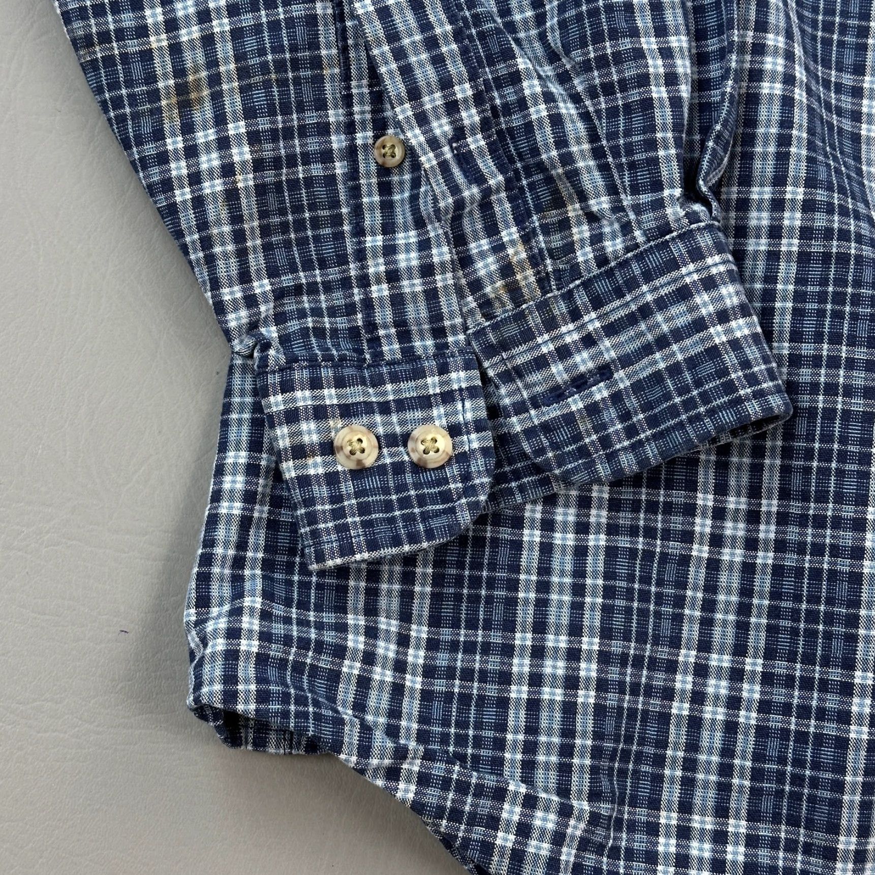 Carhartt Vintage Carhartt Shirt Mens 2XL Blue Plaid Heavyweight Workwear Y2K S94 BLU Size US XXL / EU 58 / 5 - 3 Thumbnail