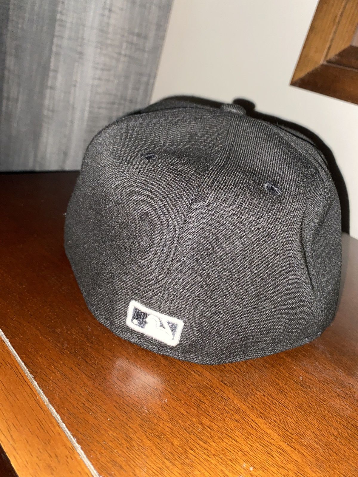 MLB Black La Dodgers Fitted Size ONE SIZE - 2 Thumbnail