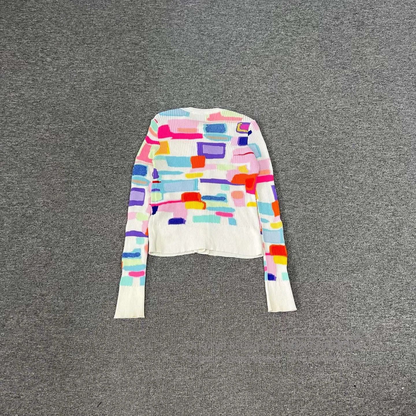 Chanel Chanel Beach Series: Rainbow Knit Cardigan| Size S / US 4 / IT 40 - 2 Thumbnail