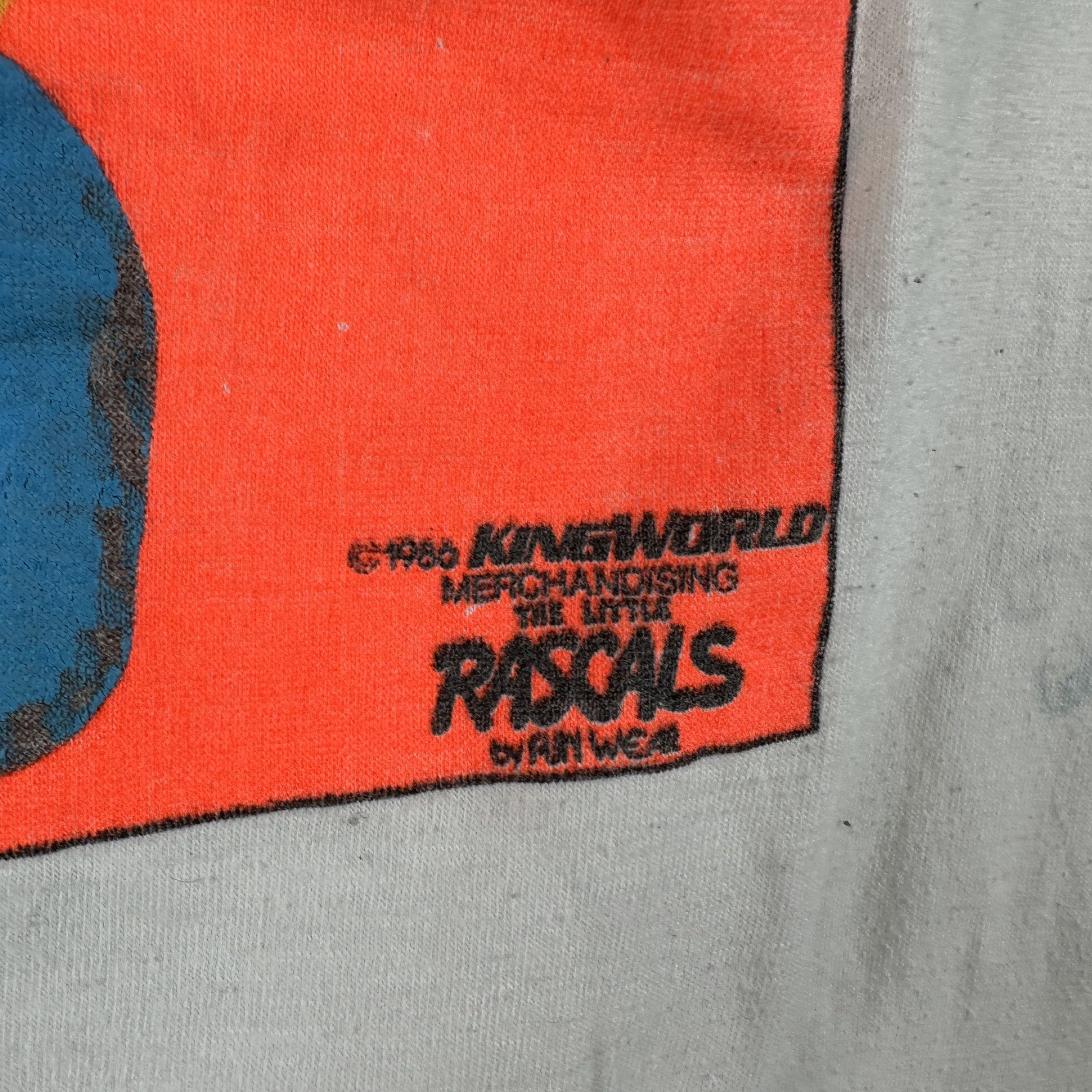 Vintage Vintage 1986 Buckwheats Little Rascals Cereal Promo T-Shirt Size US S / EU 44-46 / 1 - 7 Thumbnail