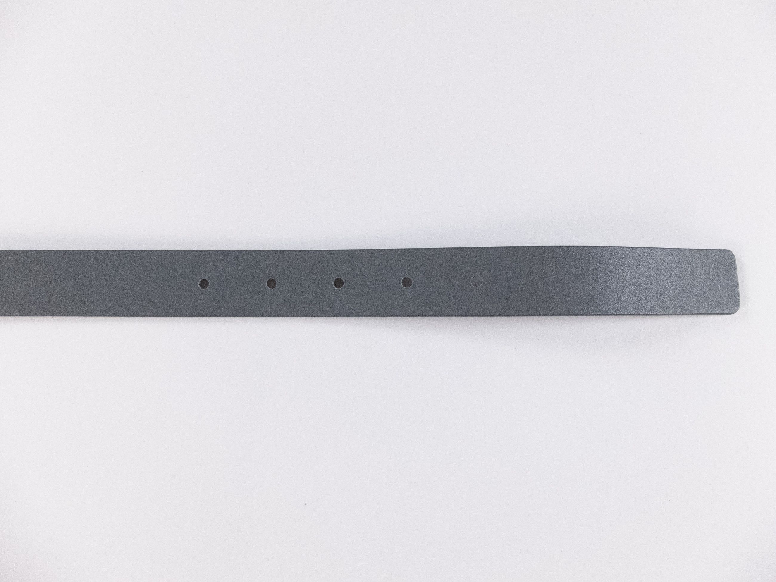 Bottega Veneta BOTTEGA VENETA Triangle gray leather belt 80 Size ONE SIZE - 5 Thumbnail