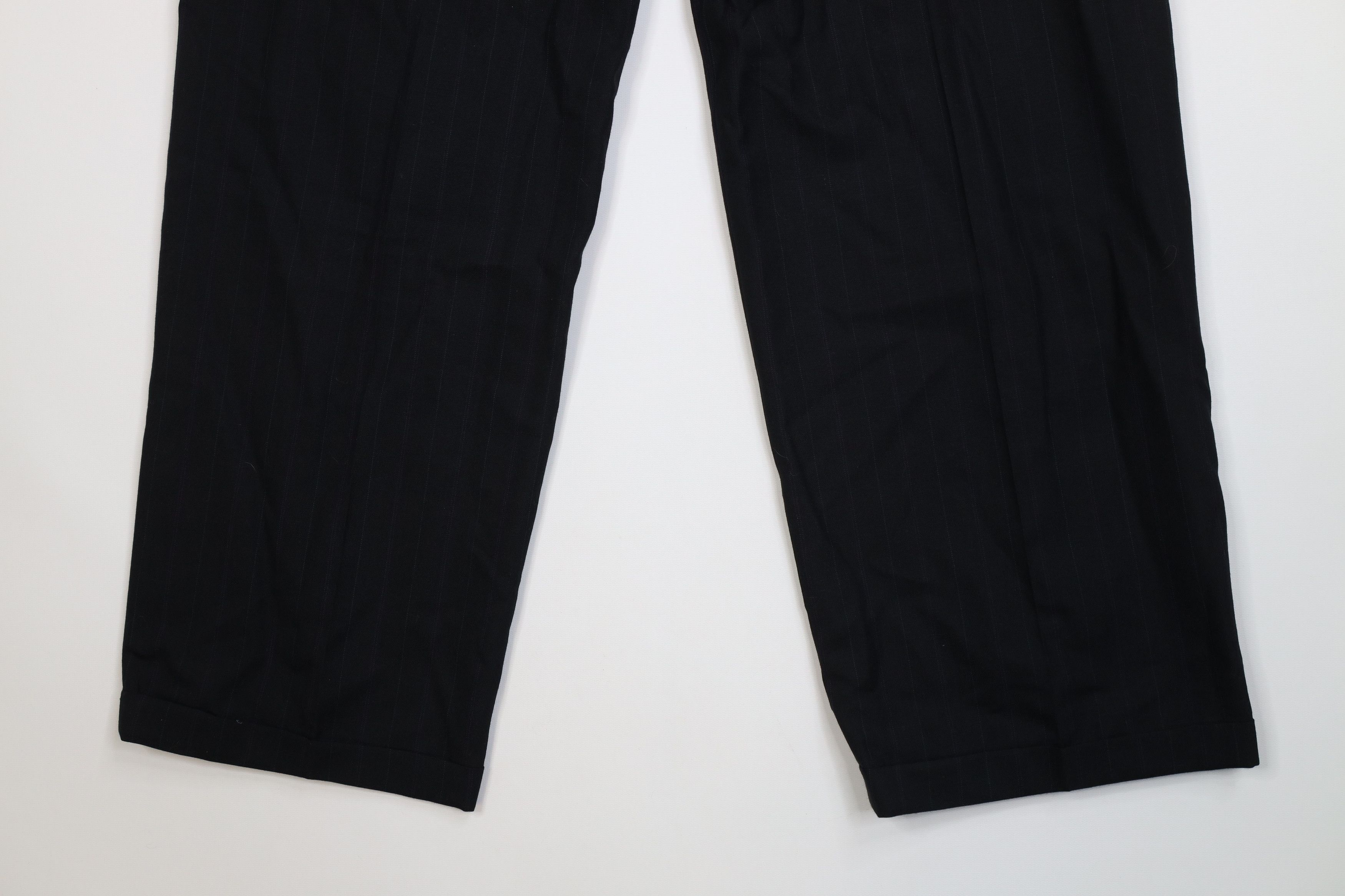 Vintage Vintage 70s Streetwear Pinstriped Wide Leg Chino Pants Size US 34 / EU 50 - 13 Thumbnail