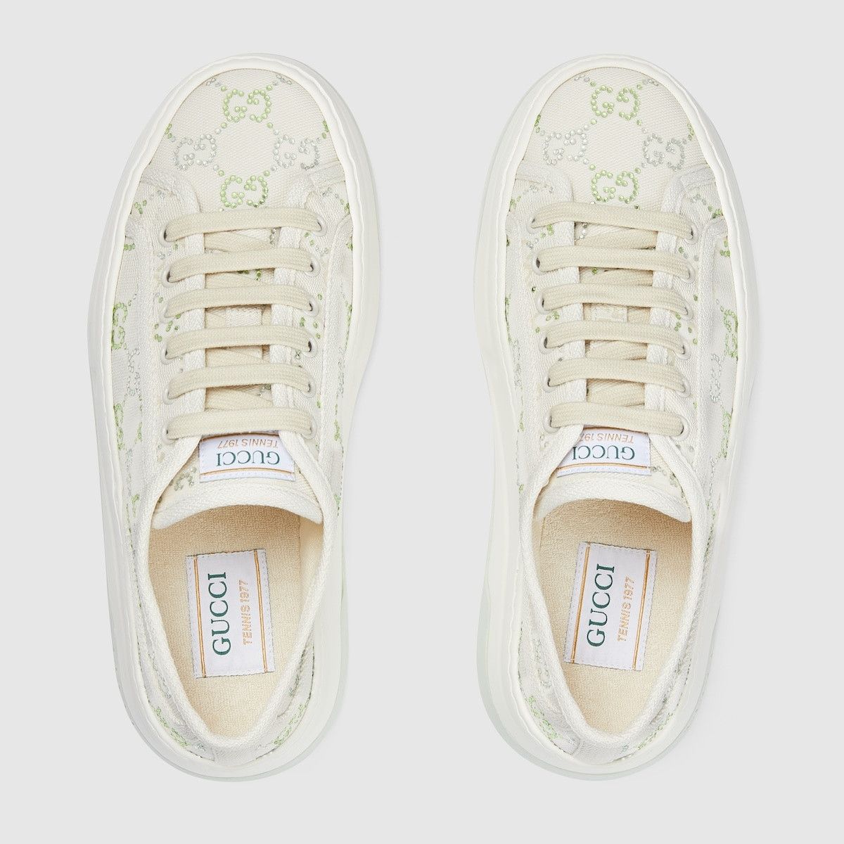 Gucci oc11z1025 1977 Sneakers in Ivory Size US 9 / IT 39 - 5 Thumbnail