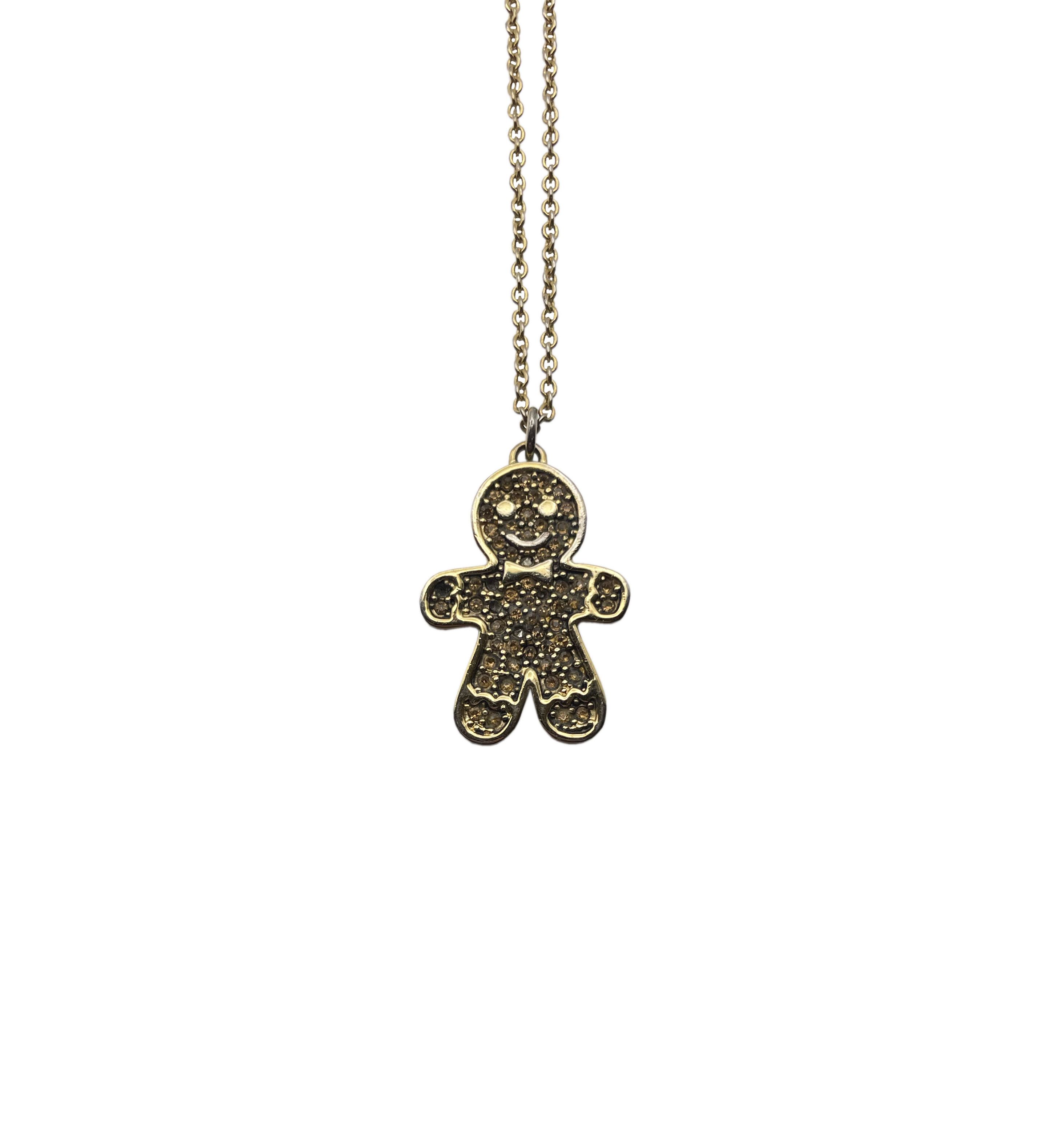 Vivienne Westwood Gingerbread Man Necklace Size ONE SIZE - 1 Thumbnail