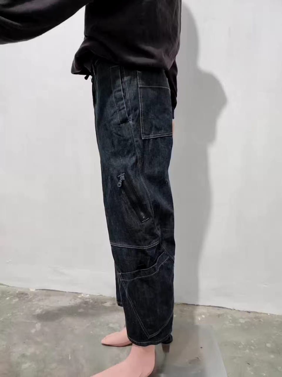 Marithe + Francois Girbaud Marithe Francois Girbaud Multipocket Jeans cropped Pants Size 29" - 15 Thumbnail