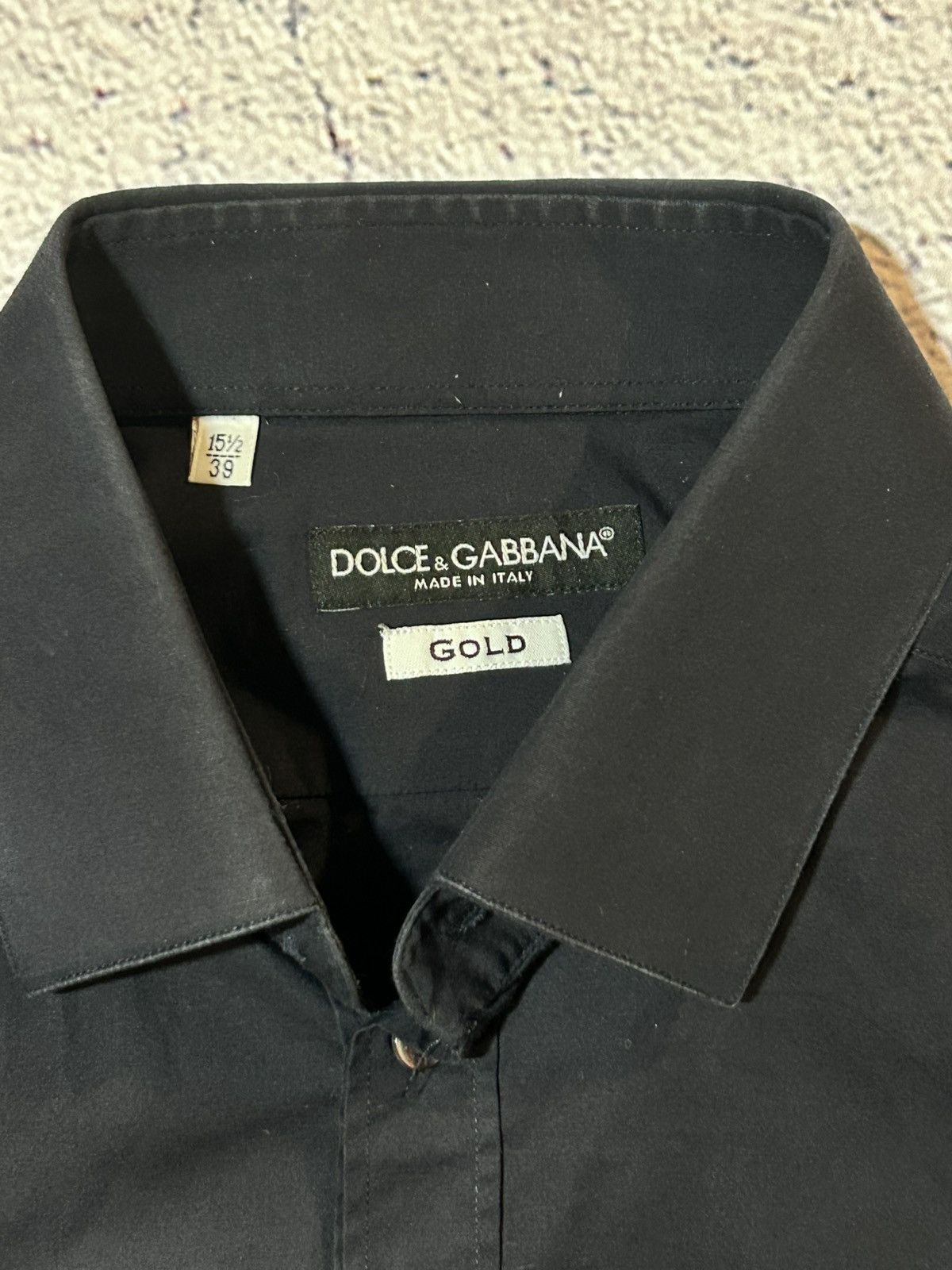 Dolce & Gabbana Dolce & Gabbana VTG Shirt Made in Italy Slim Fit Casual Size US S / EU 44-46 / 1 - 4 Thumbnail