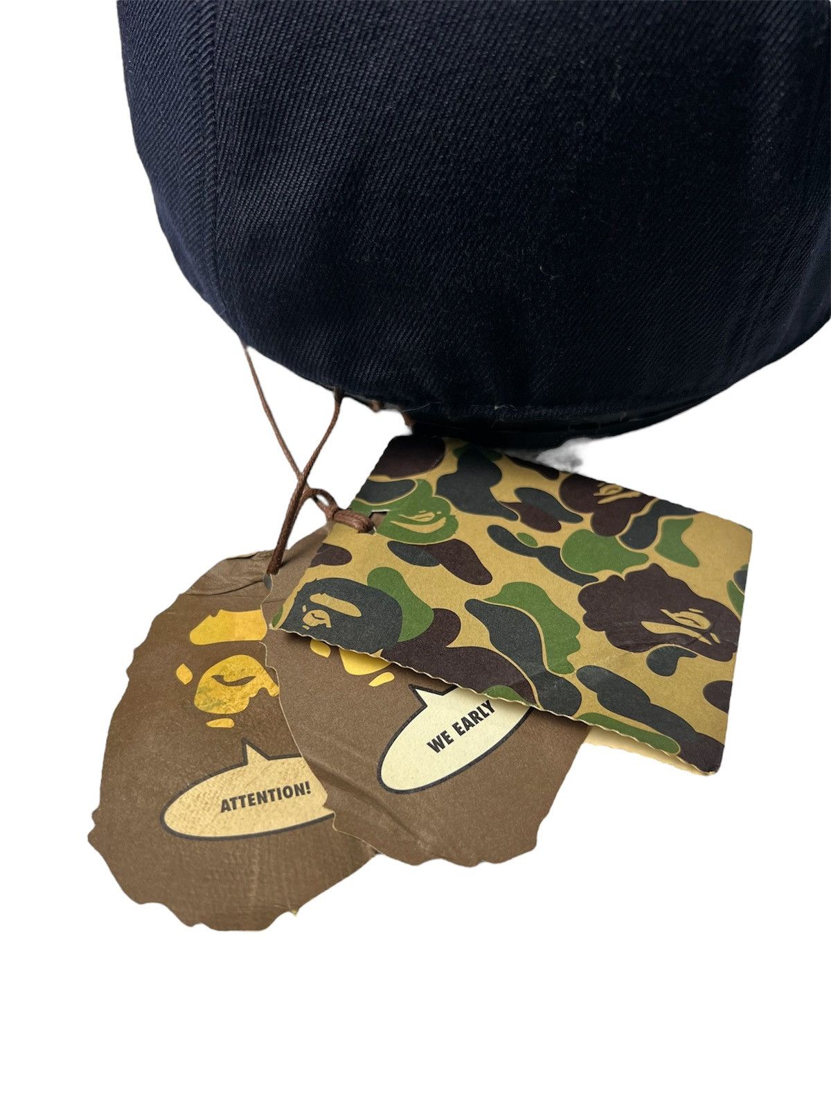 Bape × Vintage (NOS) 1990s Bape 'R' Nigo Era Fullcap Wool Size ONE SIZE - 7 Thumbnail